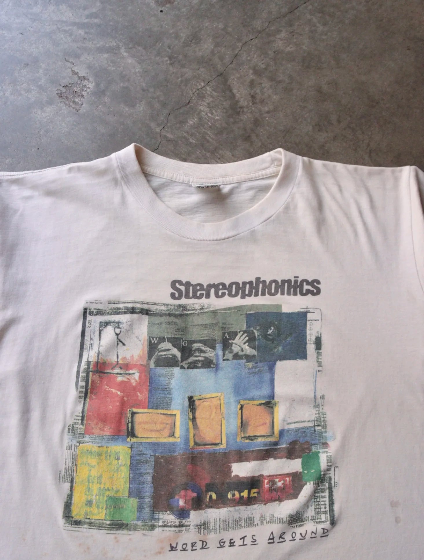 1990S STEREOPHONICS BAND TEE