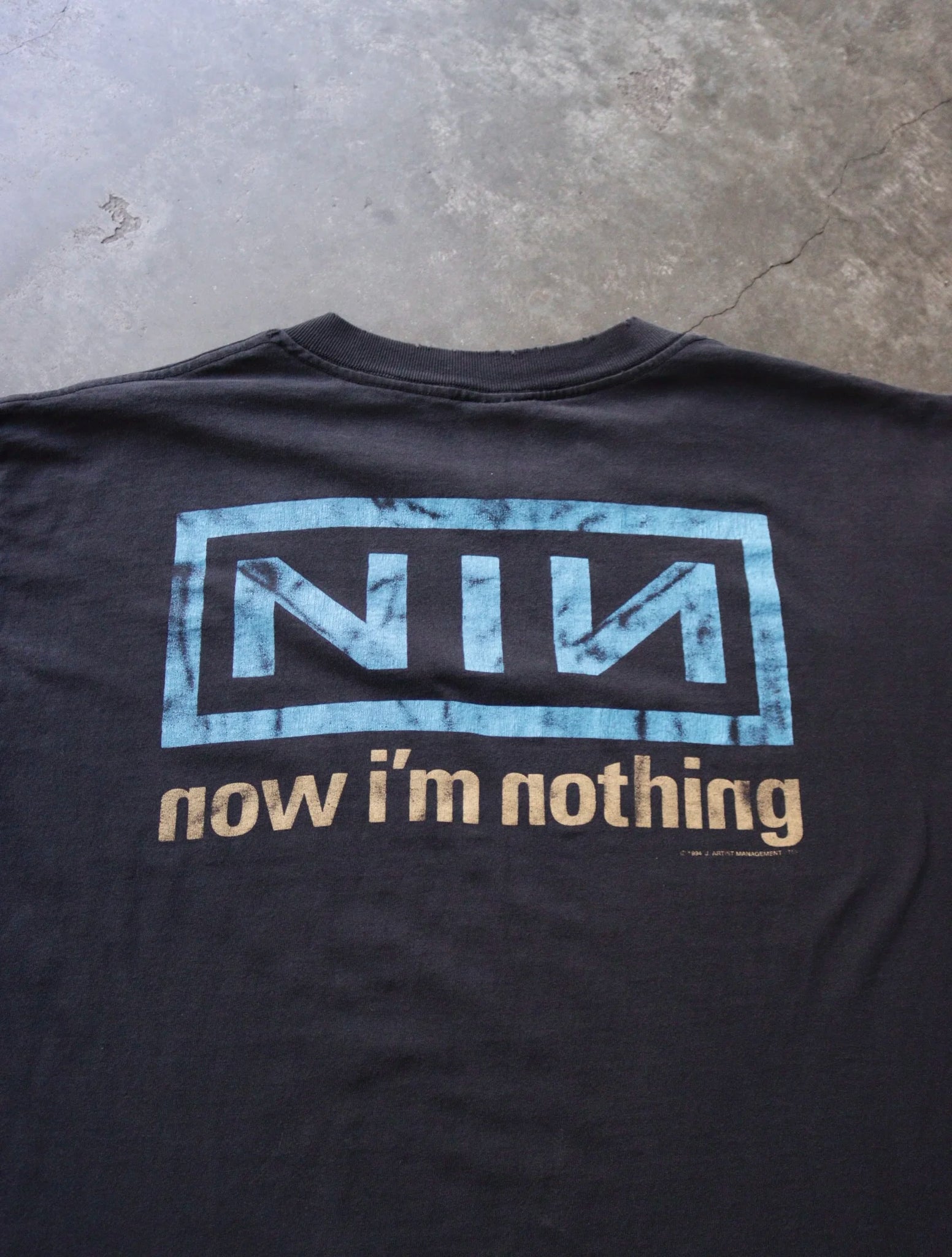 1990S FADED NINE INCH NAILS TEE