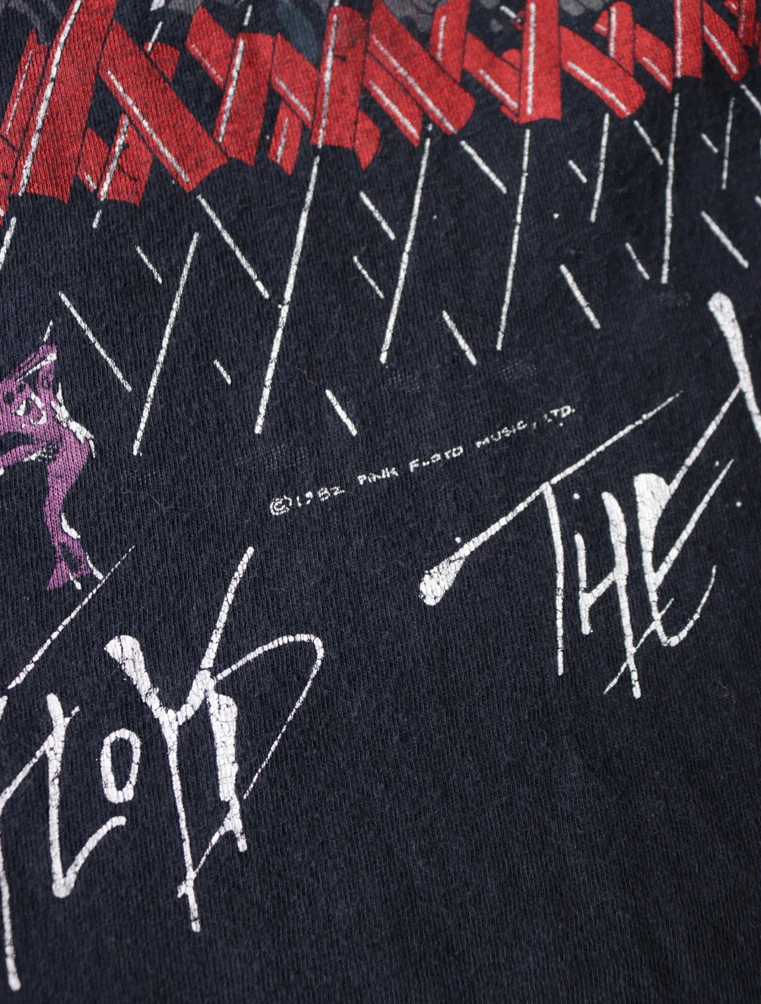 1980S PINK FLOYD BAND TEE
