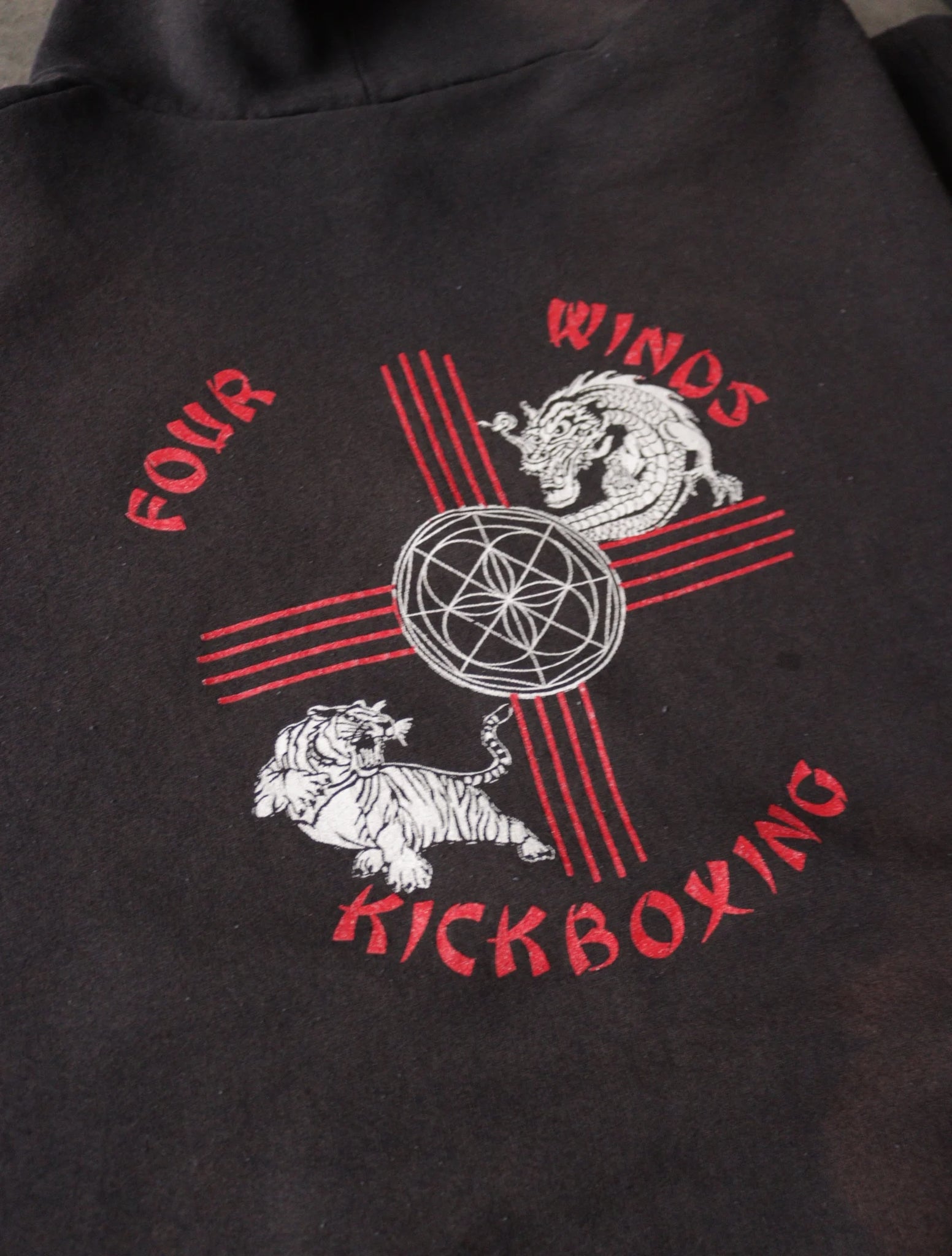 1990S DOG POUND HOODED SWEATSHIRT