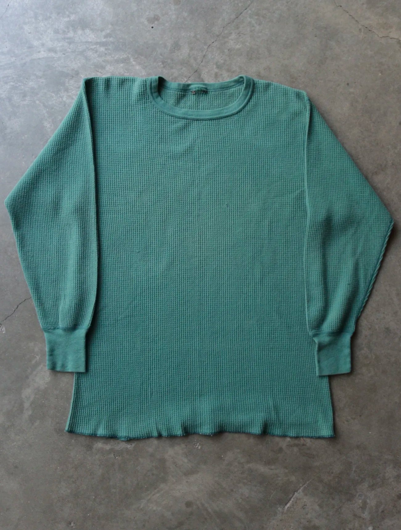 1980S BLANK THERNAL L/S SHIRT