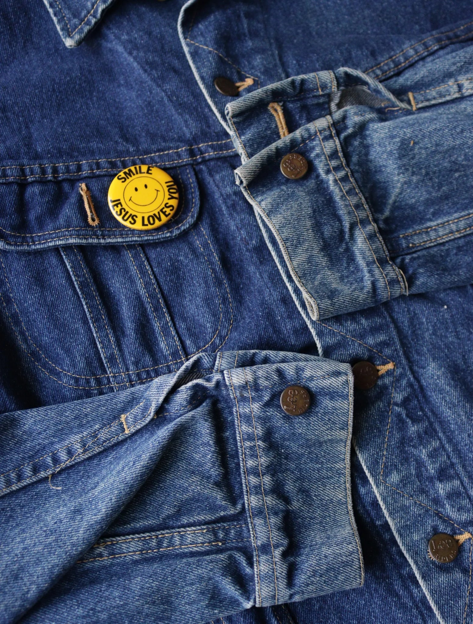 1980S LEE DARK DENIM JACKET