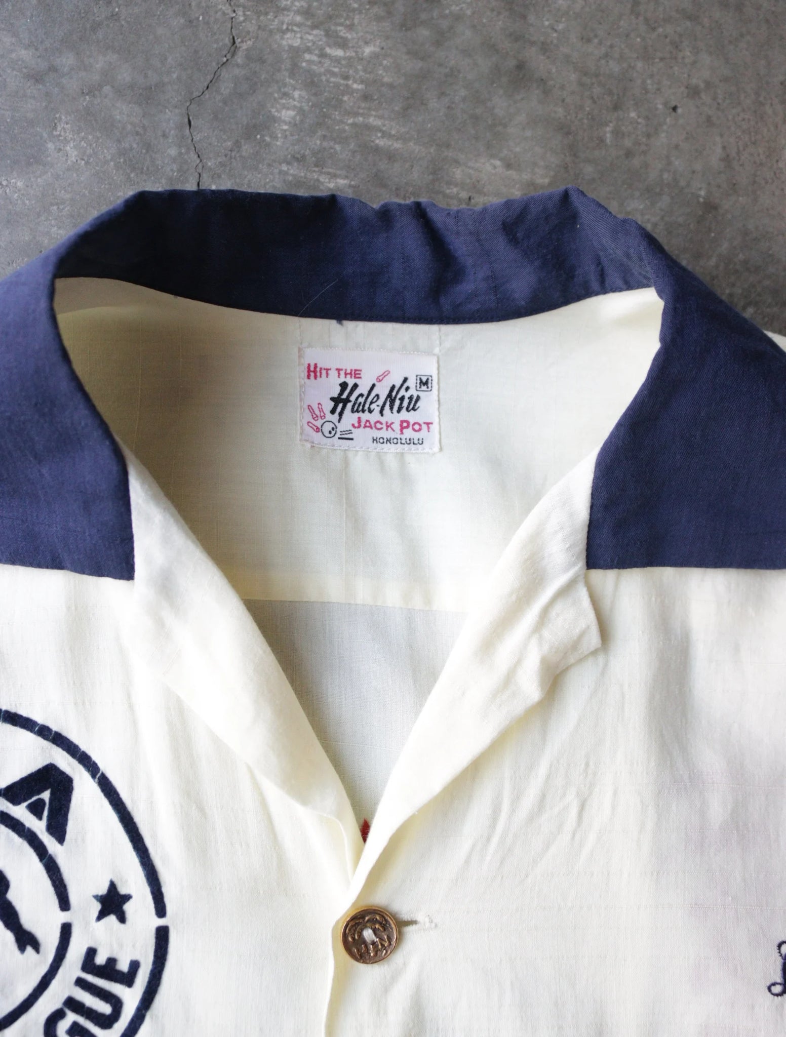 1960S TEA HOUSE BOWLING SHIRT