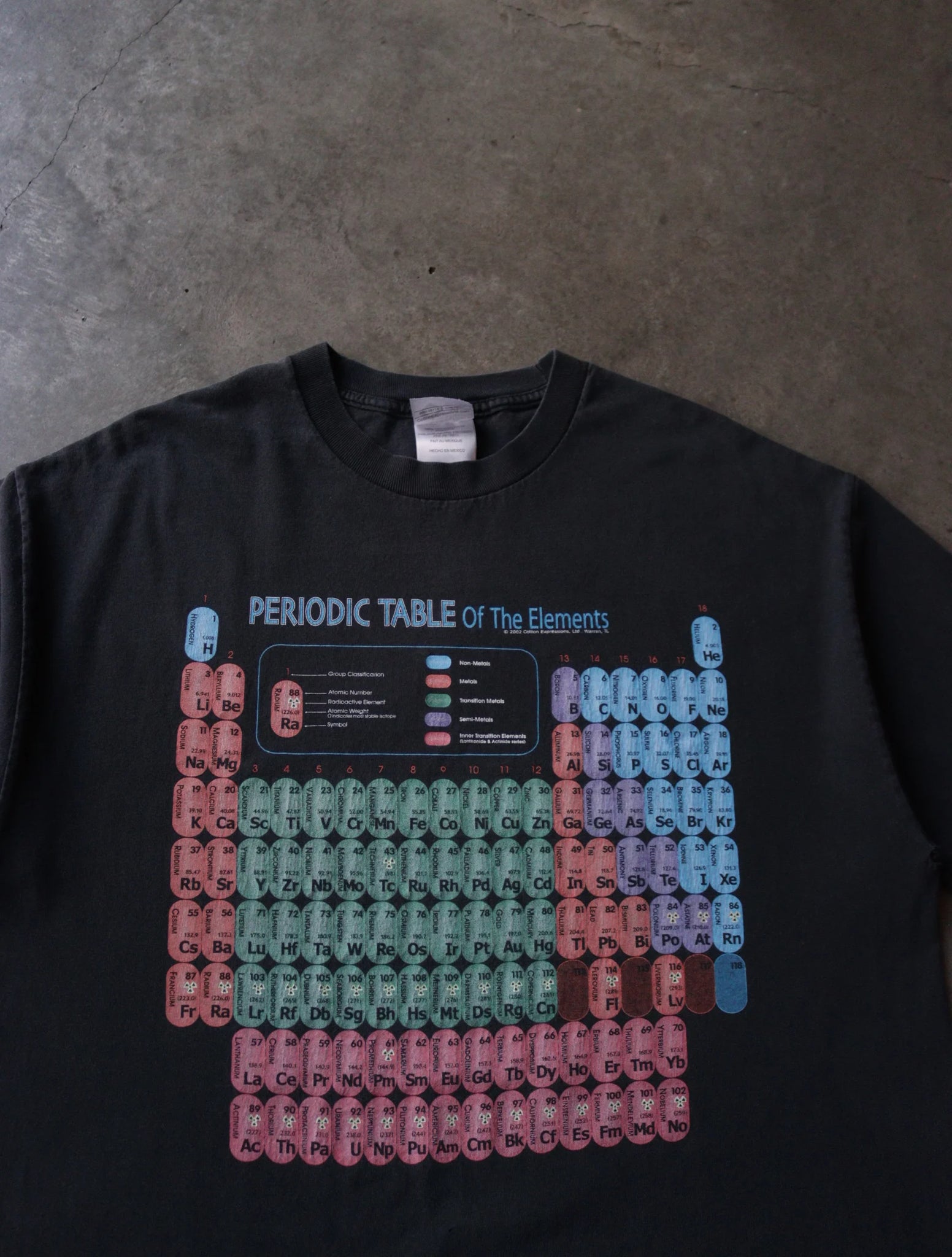 1990S PERIODIC TABLE TEE