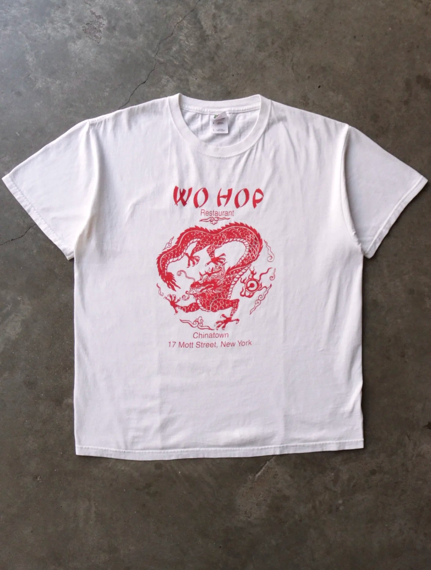 2000S WO HOP CHINESE RESTAURANT TEE
