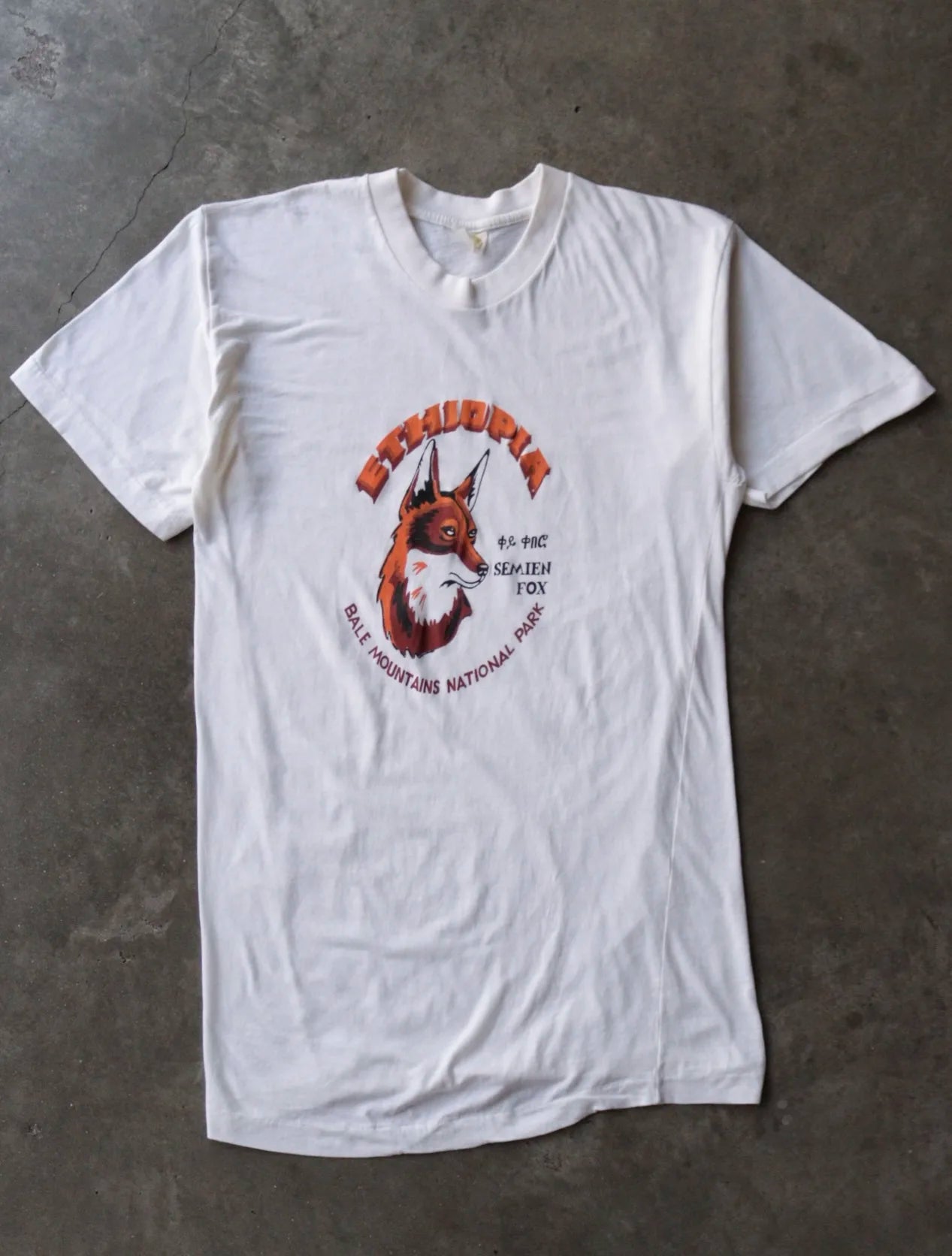 1970S ETHIOPIA FOX TEE