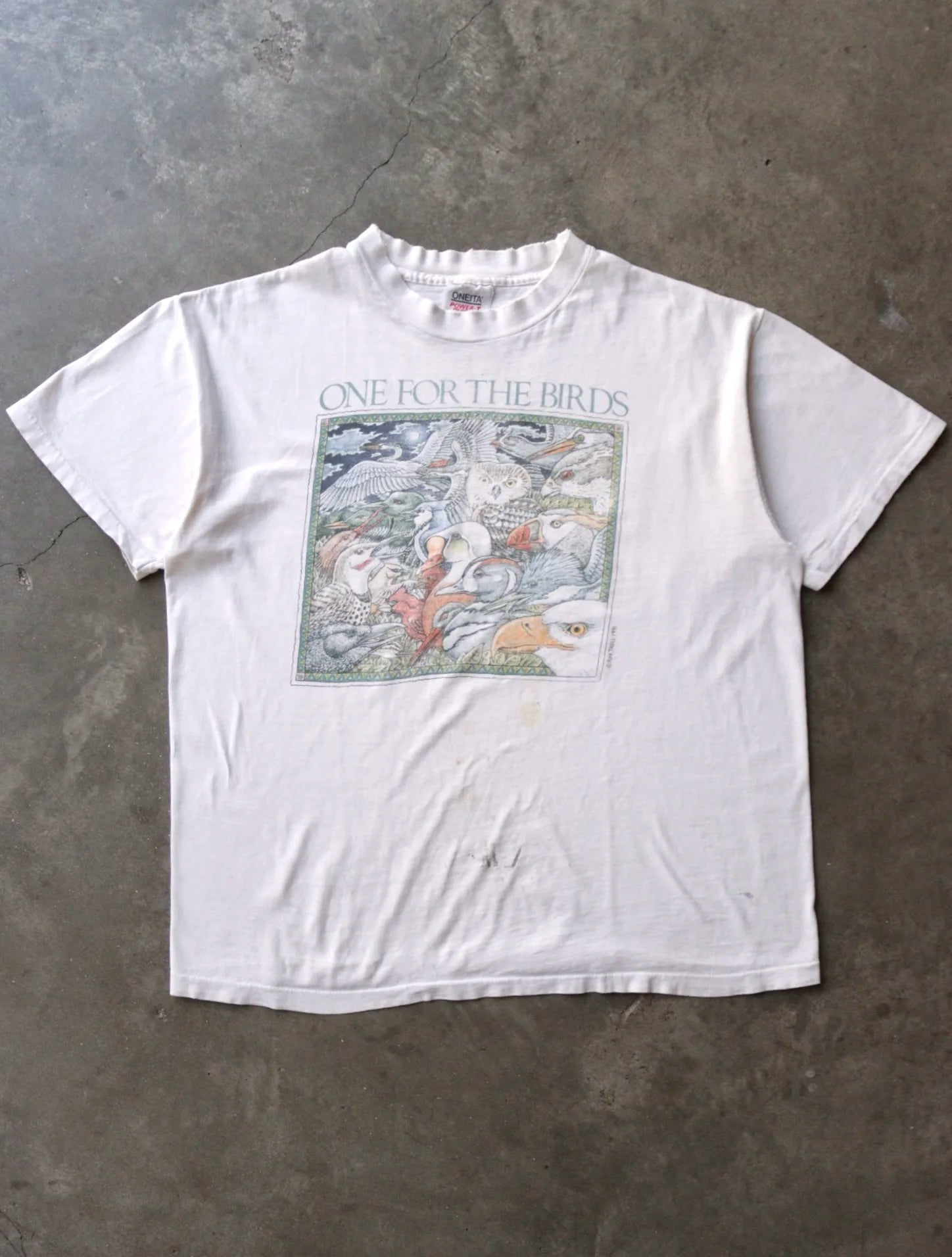 1990S ONE FOR THE BIRDS TEE