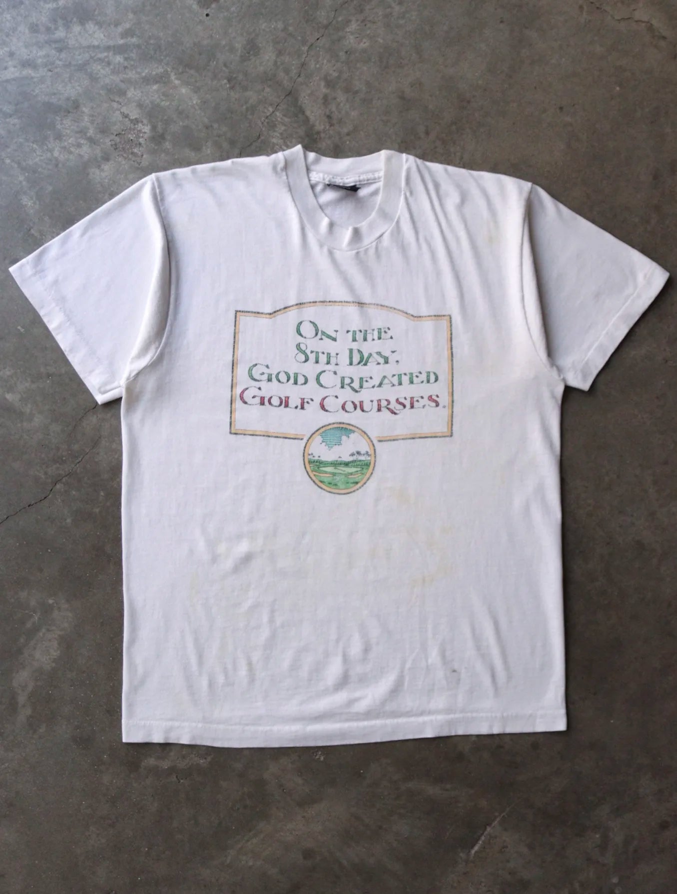 1990S GOLF COURSE GOD TEE
