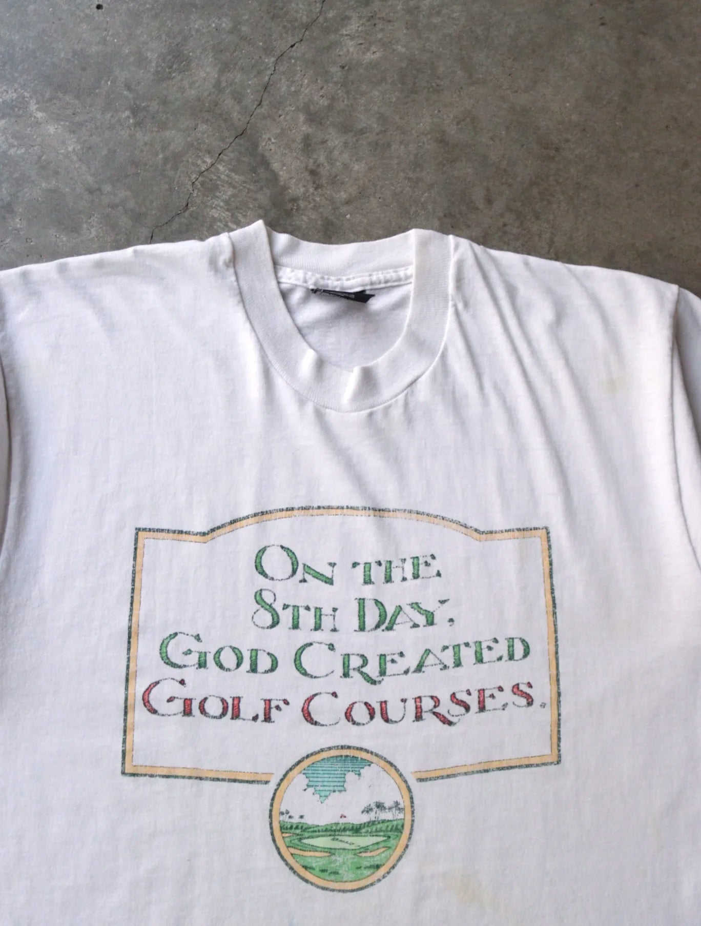 1990S GOLF COURSE GOD TEE