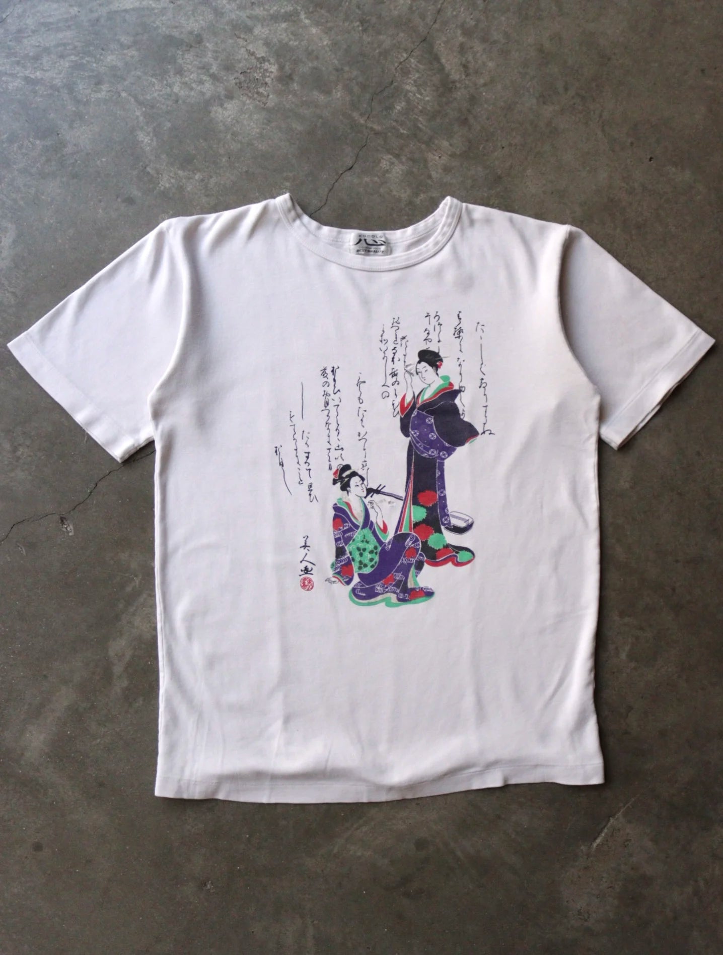 1990S JAPANESE SCRIPT TEE