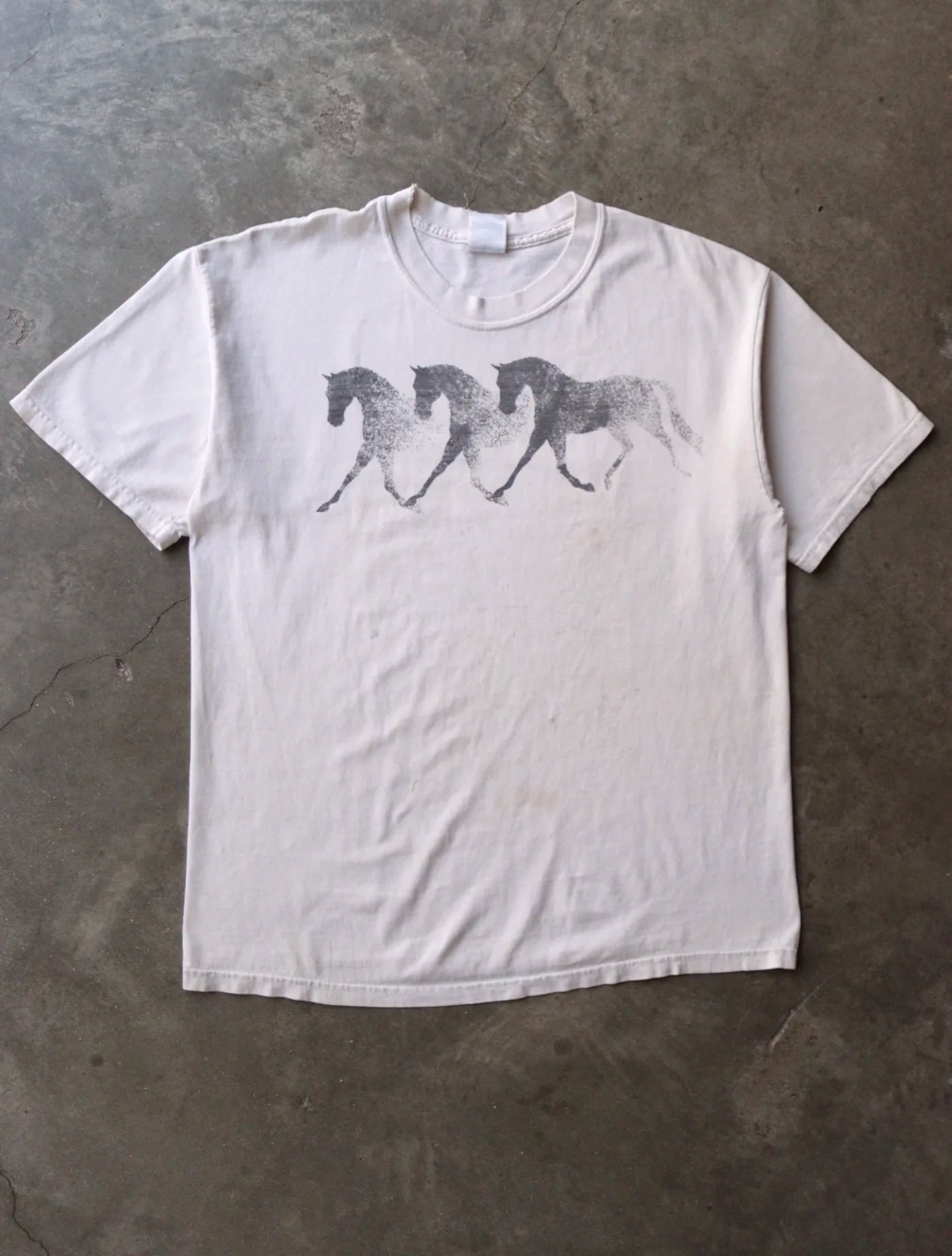 2000S SUNFADED HORSES TEE