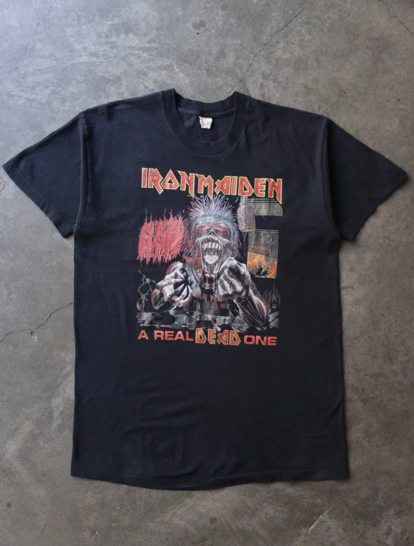 1990S IIRON MAIDEN FADED BAND TEE