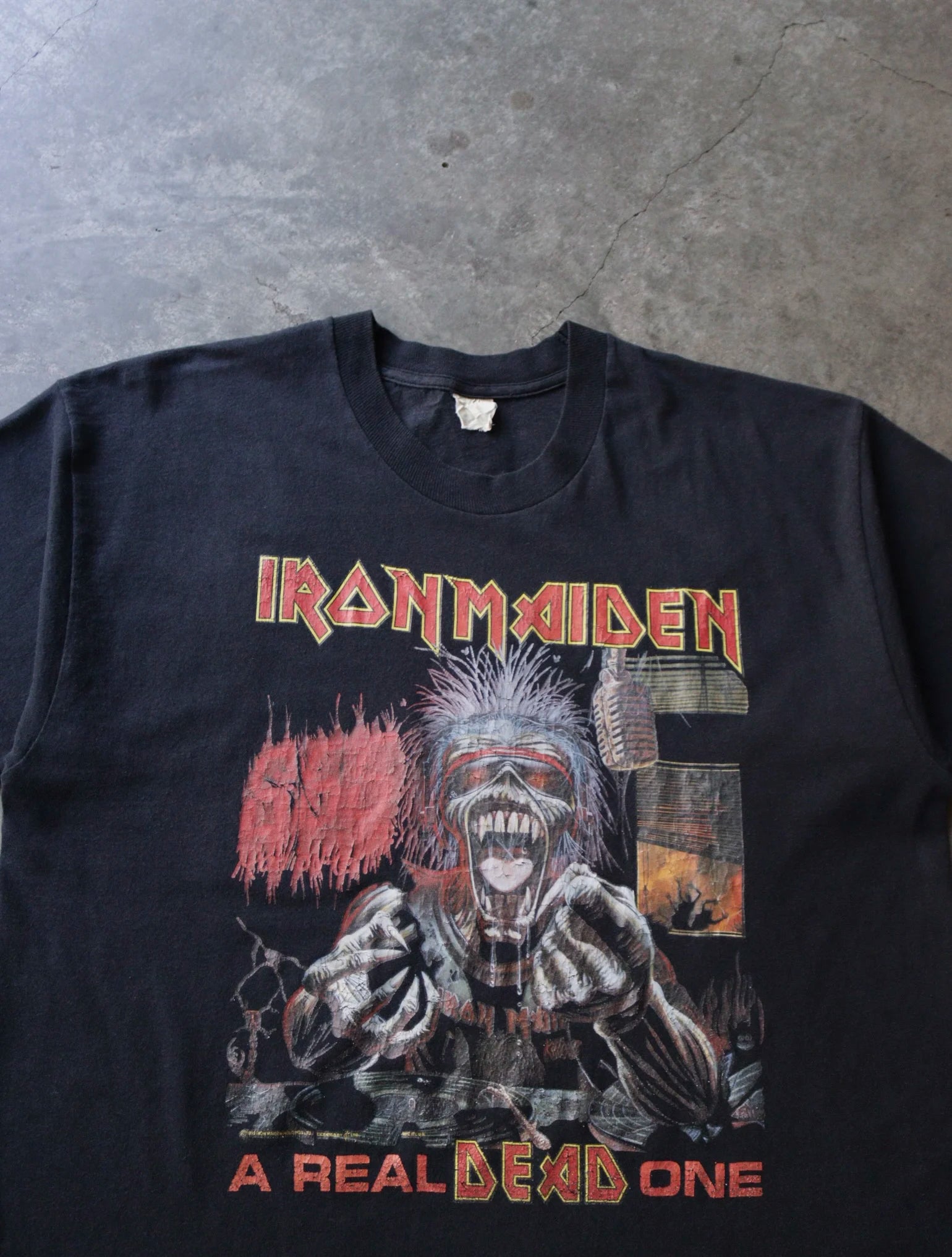 1990S IIRON MAIDEN FADED BAND TEE