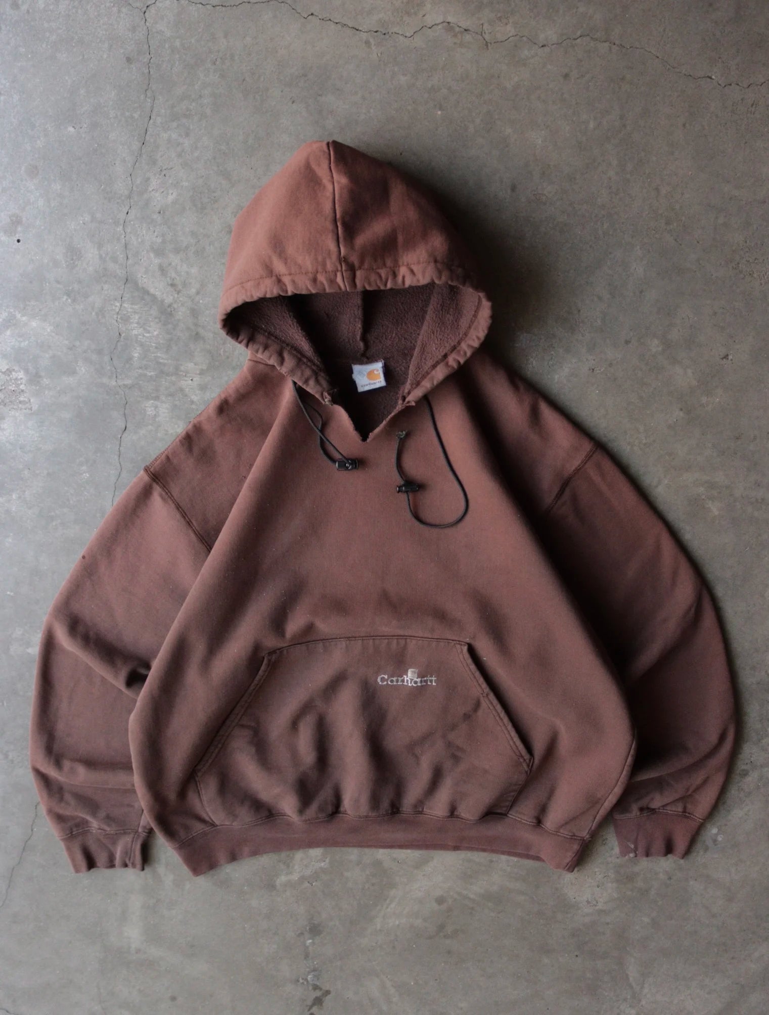 1990S CARHARTT HOODED SWEATSHIRT