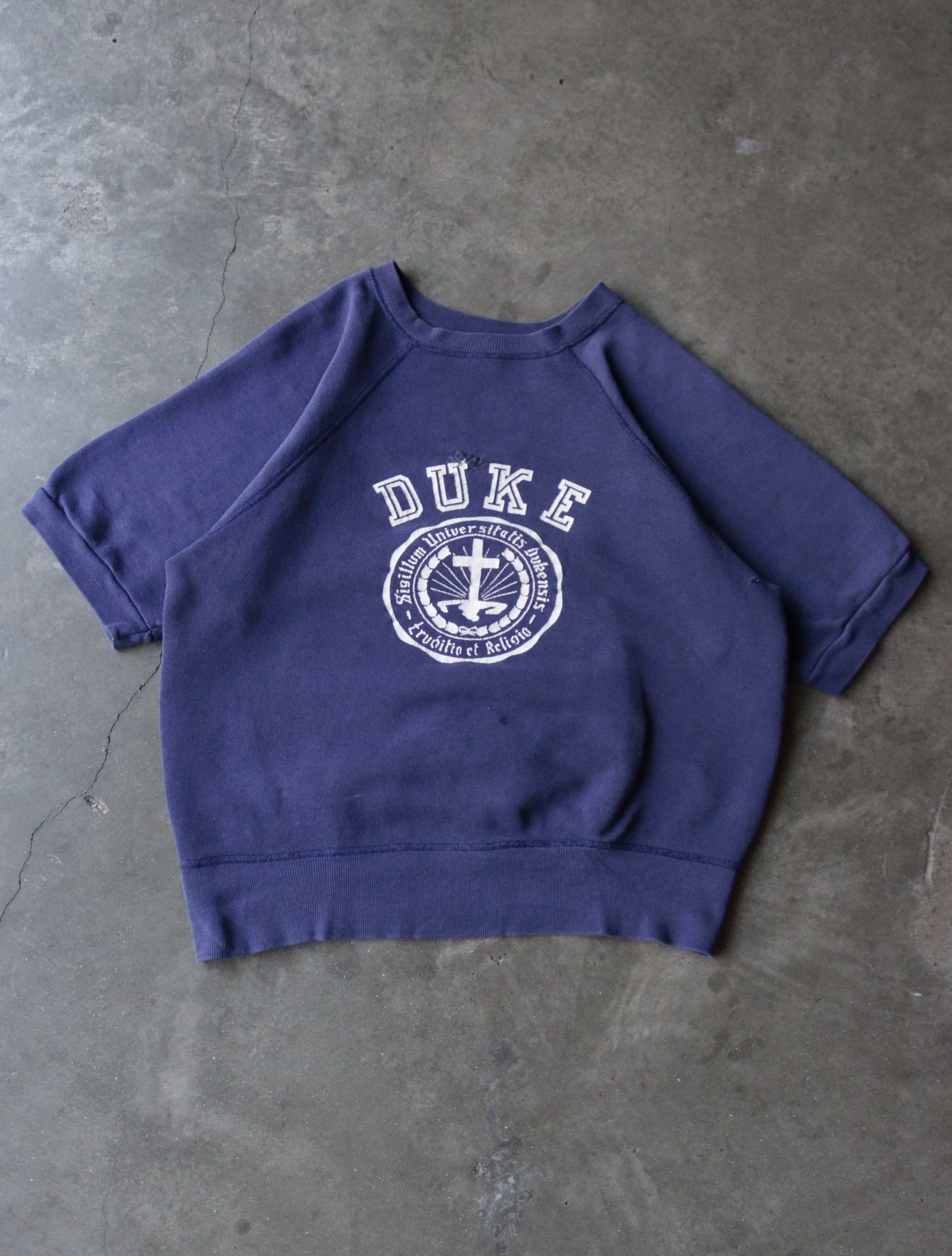 1960S SHORT SLEEVE DUKE SWEATSHIRT