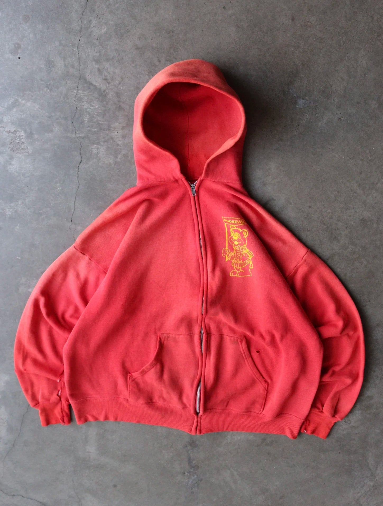 1970S ROOSEVELT HOODED SWEATSHIRT