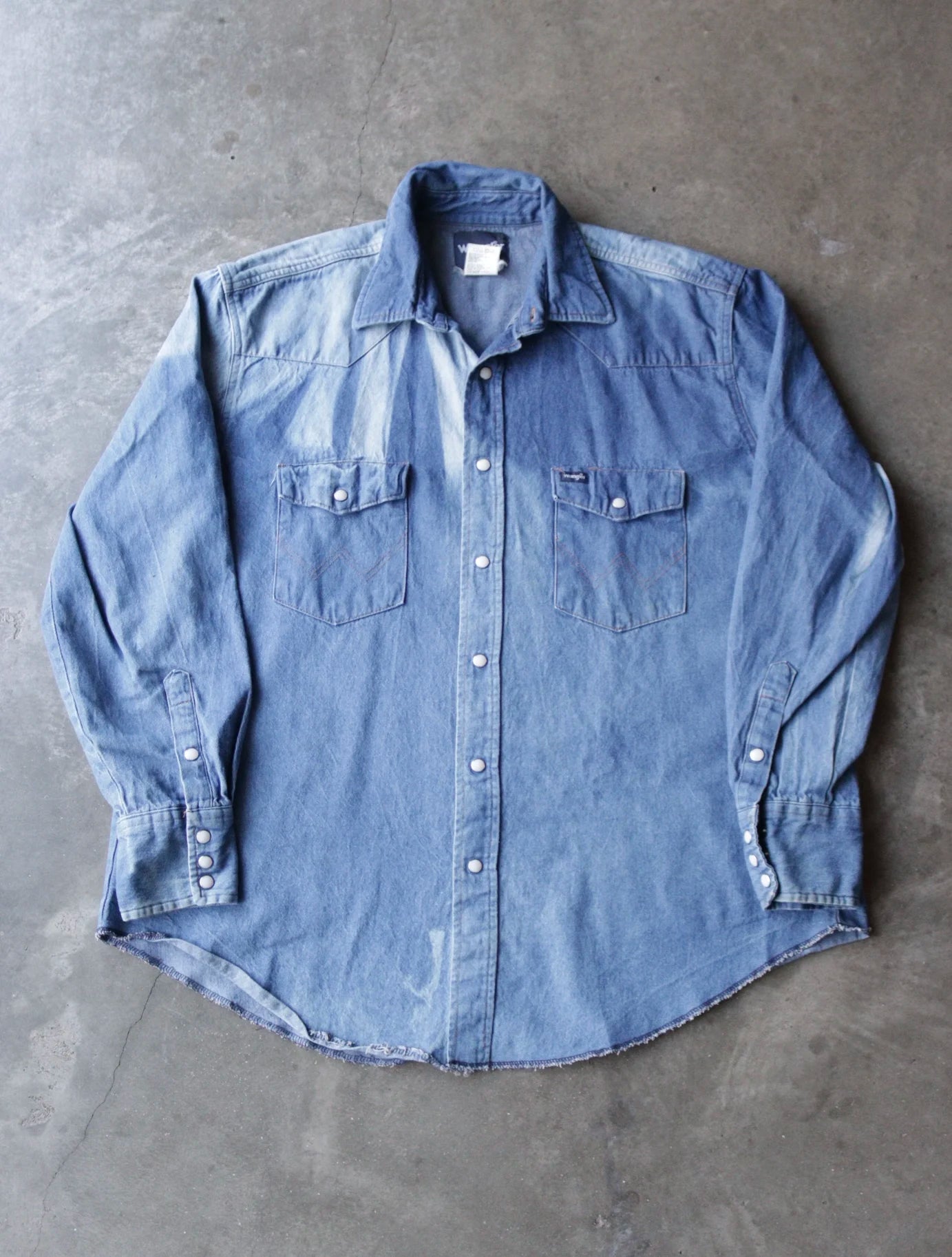 1980S PEARL SNAP BUTTON UP SHIRT