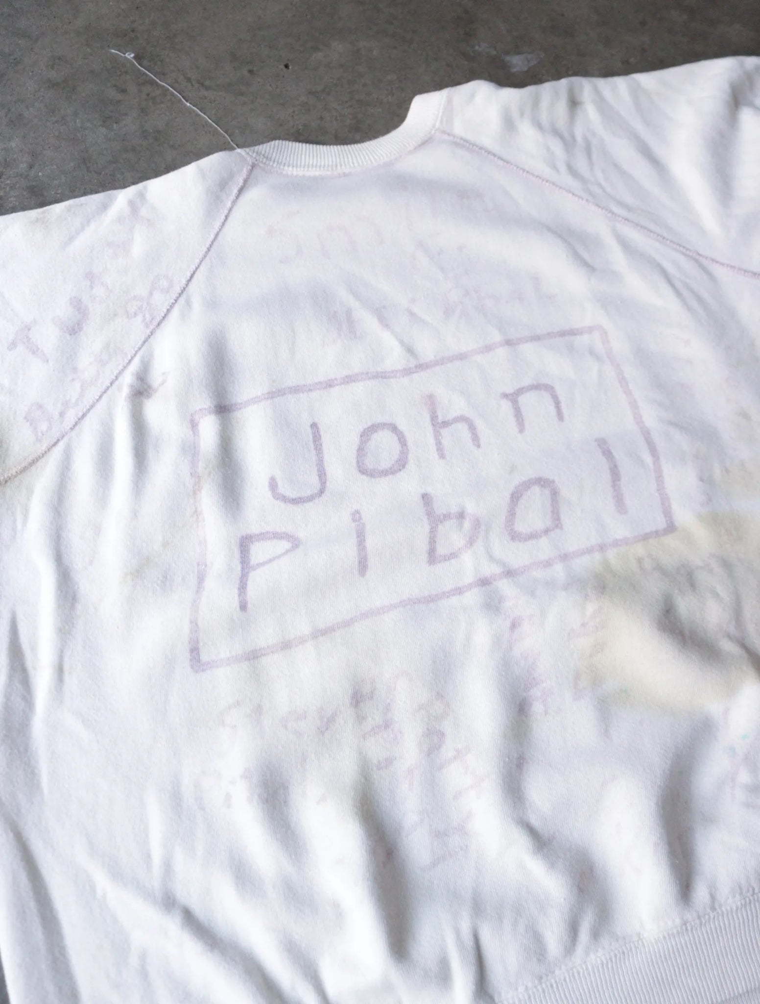 1960S GRADUATION HAND DRAWN SWEATSHIRT