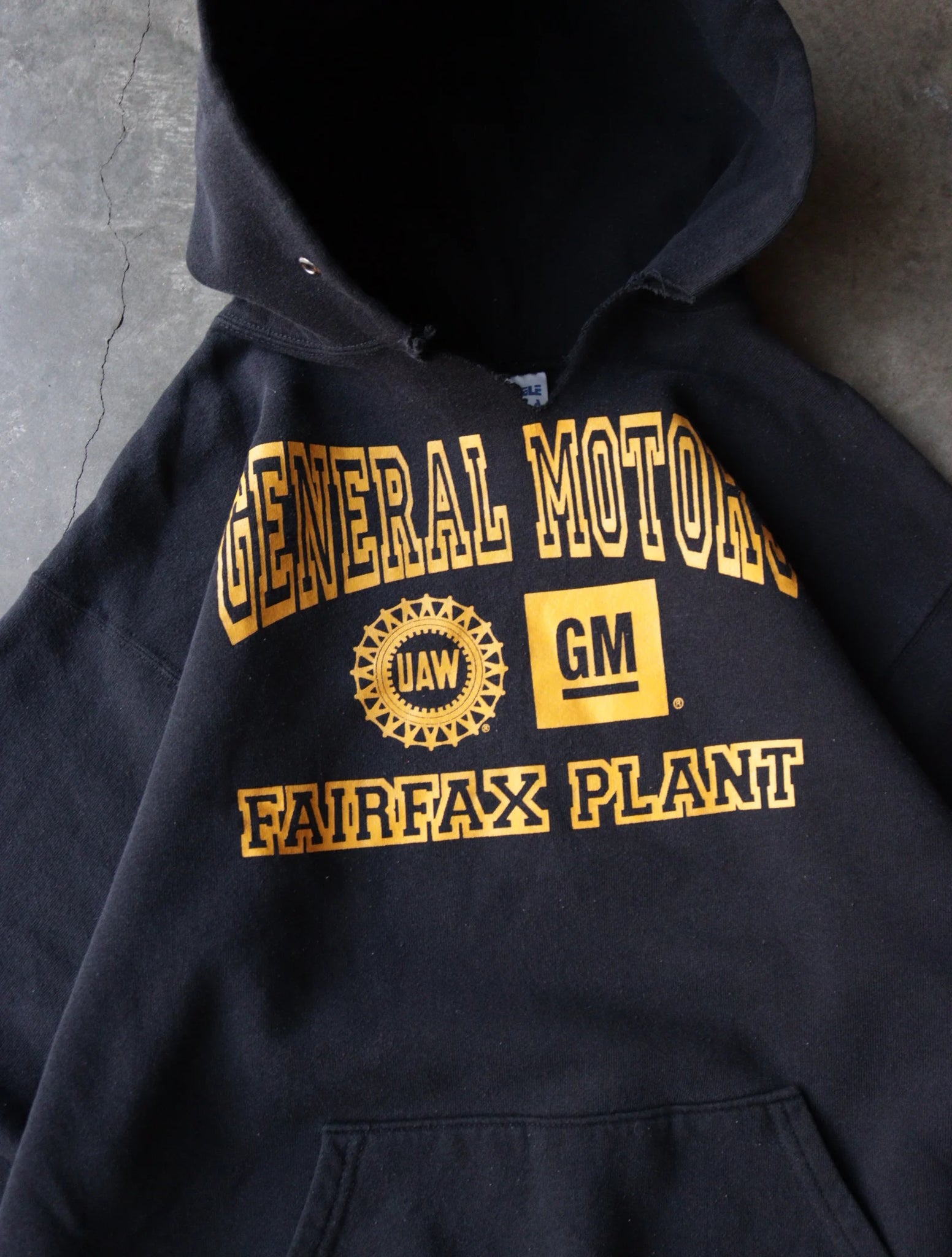 1990S GENERAL MOTORS HOODED SWEATSHIRRT