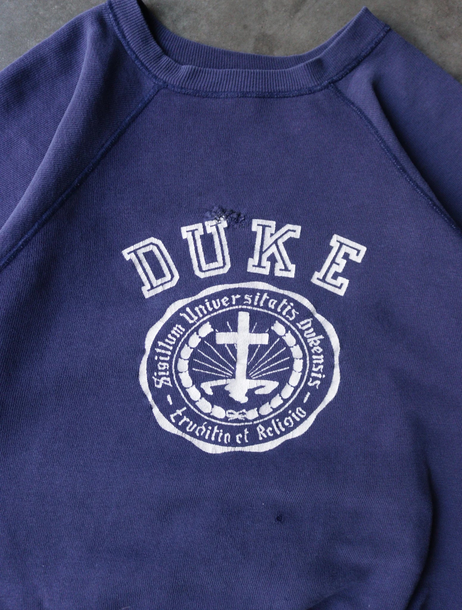 1960S SHORT SLEEVE DUKE SWEATSHIRT