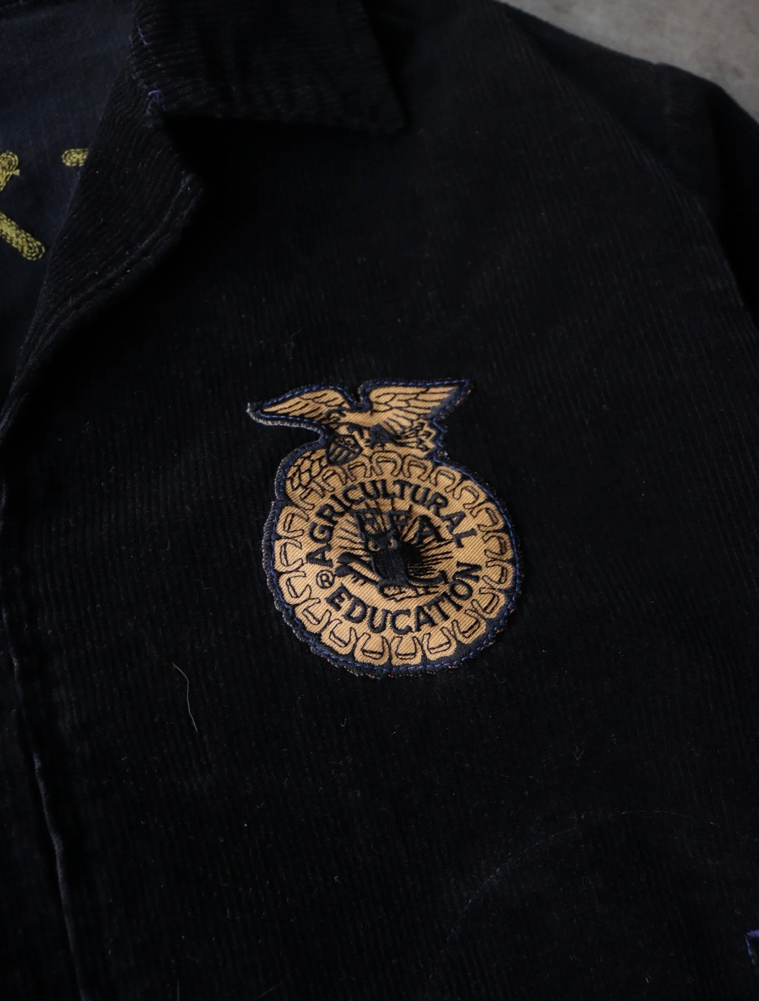 1980S OVERDYED FFA JACKET
