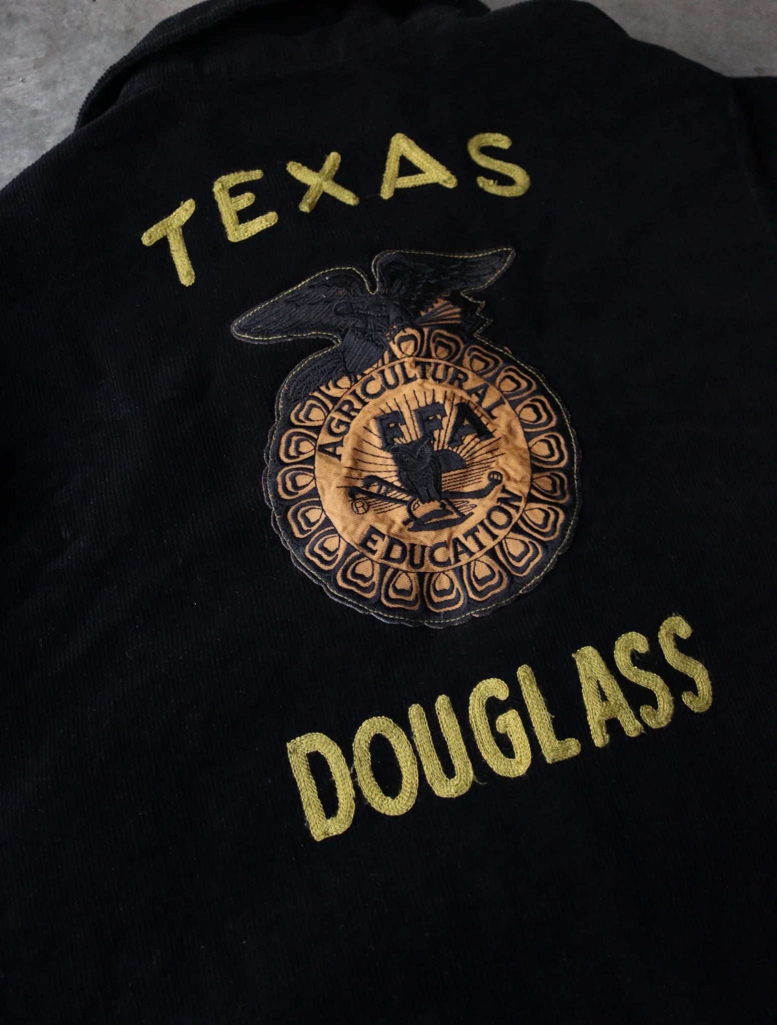 1980S OVERDYED FFA JACKET