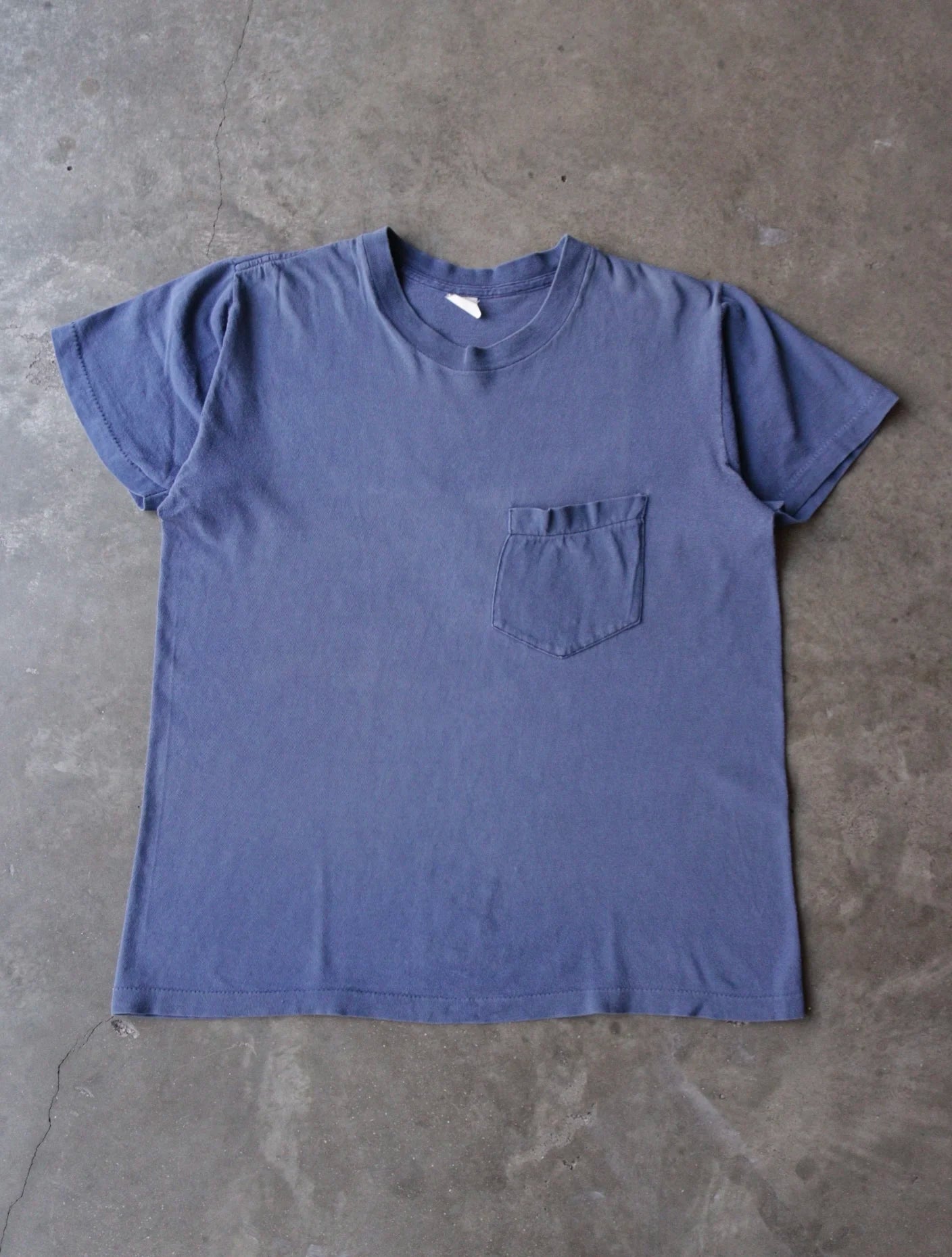 1970S FADED BLANK POCKET TEE
