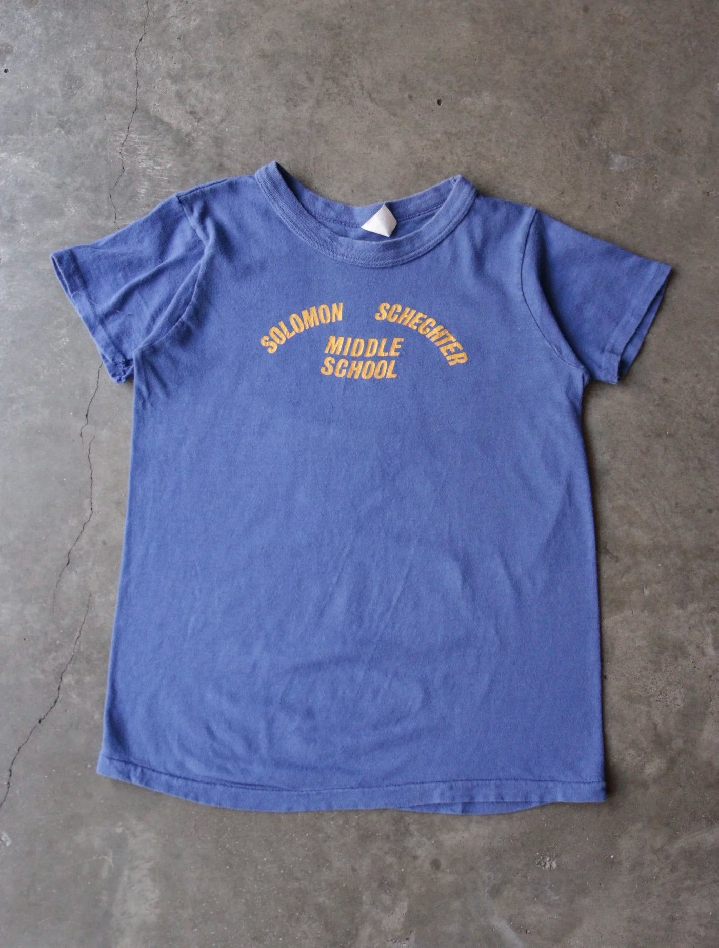 1970S SOLOMON SCHOOL BABY TEE