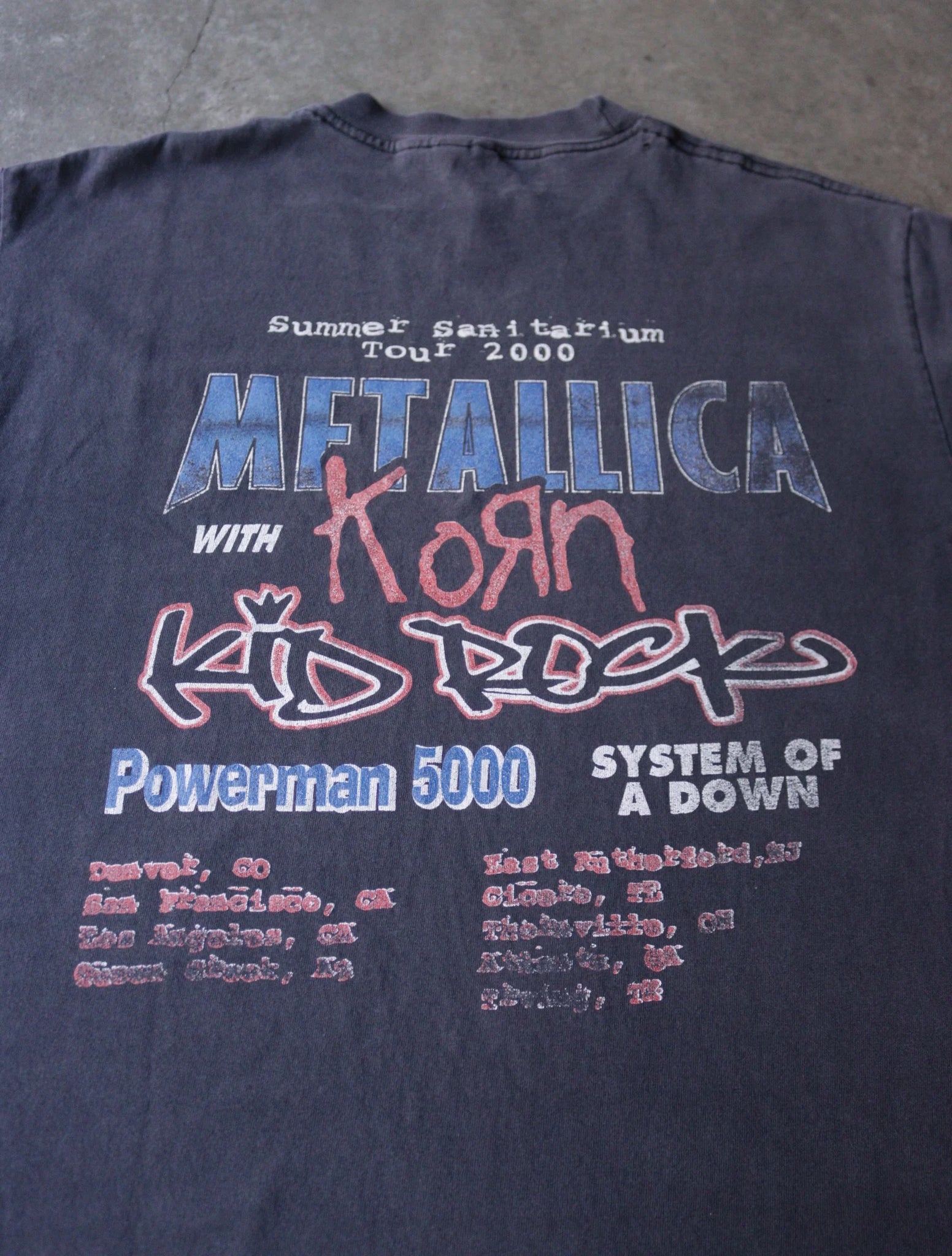 2000S METALLICA TEE
