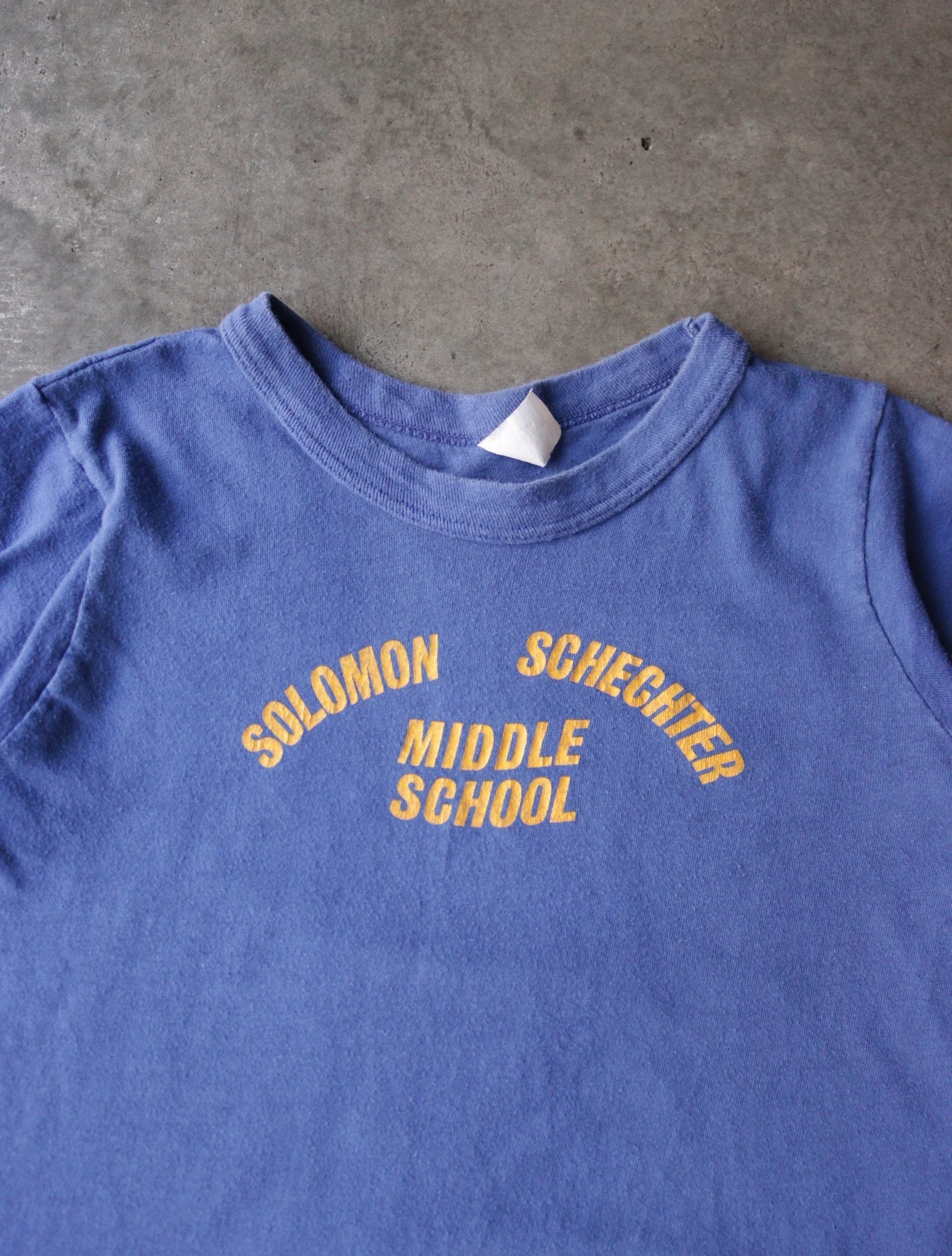 1970S SOLOMON SCHOOL BABY TEE