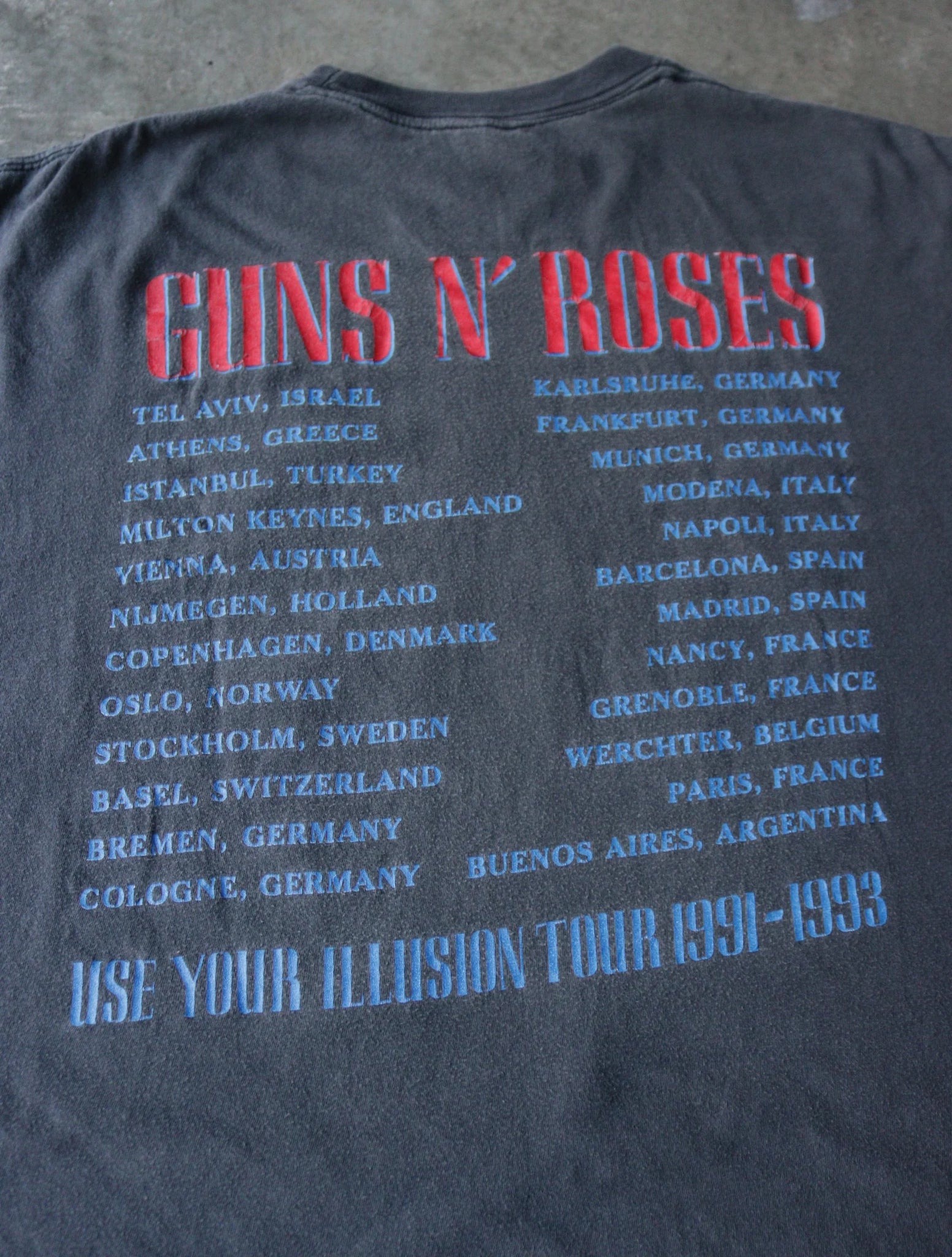 1990S GUNS N' ROSES BAND TEE