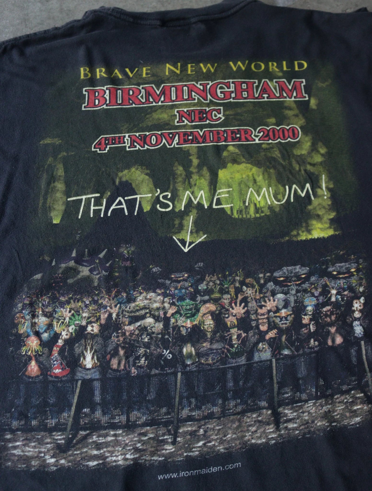 2000S IRON MAIDEN BAND TEE