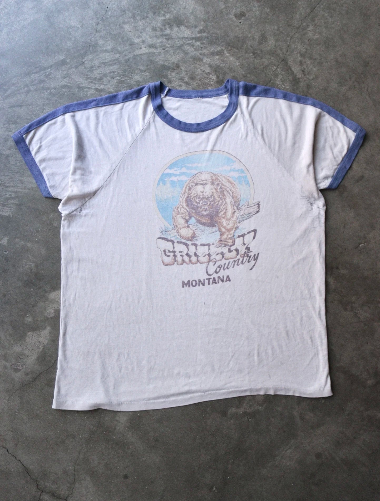 1980S GRIZZLEY MONTANA TEE