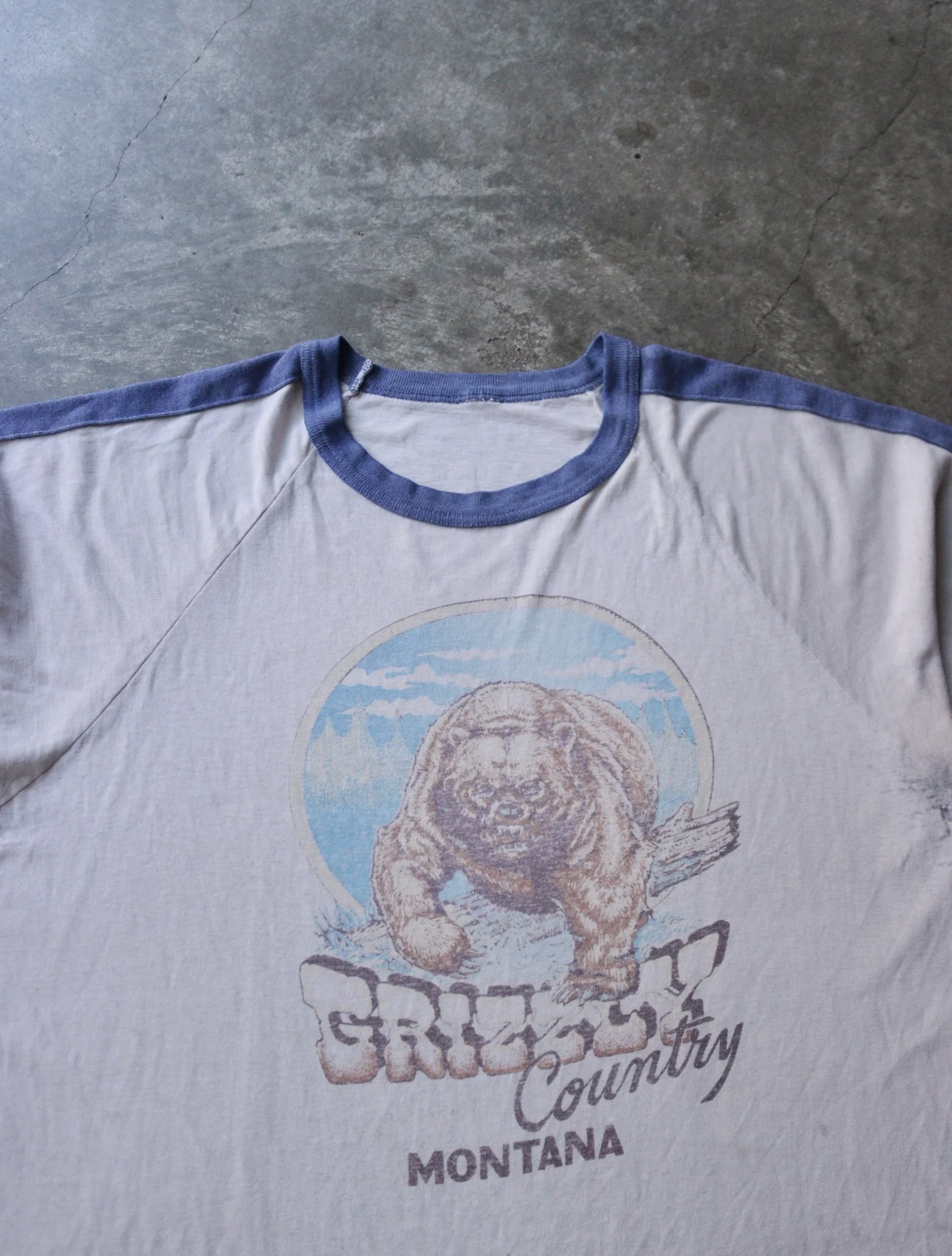 1980S GRIZZLEY MONTANA TEE