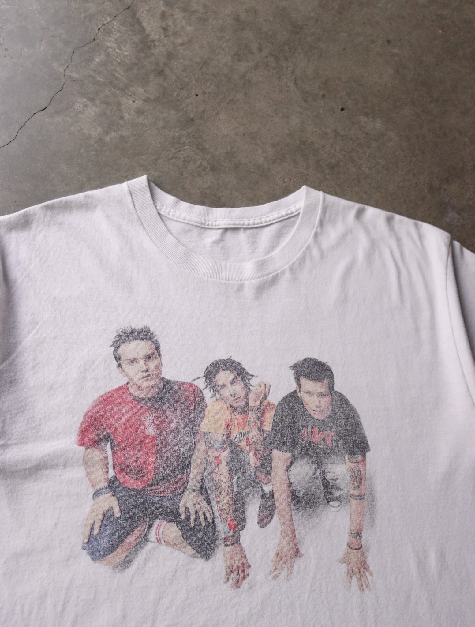 1990S FADED BLINK 182 TOUR TEE