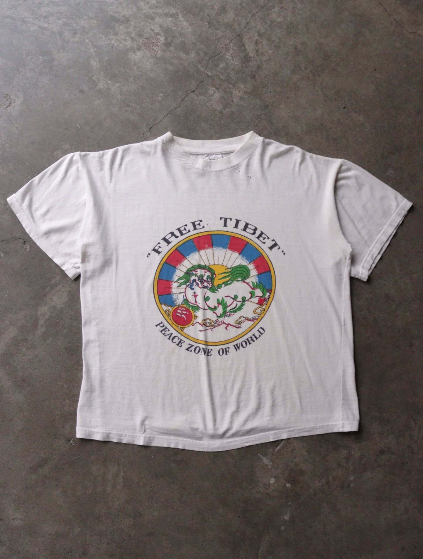 1980S FREE TIBET TEE