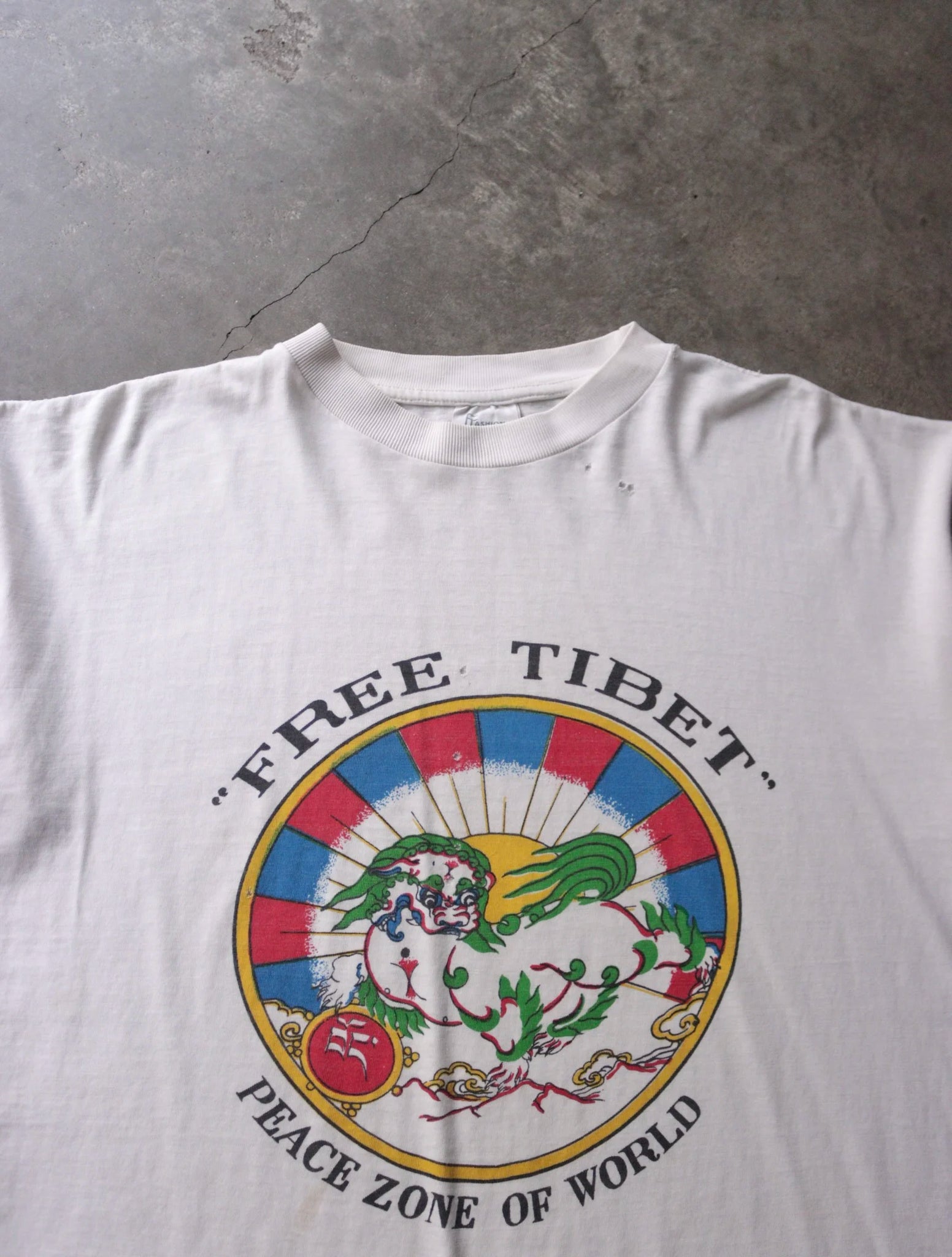 1980S FREE TIBET TEE