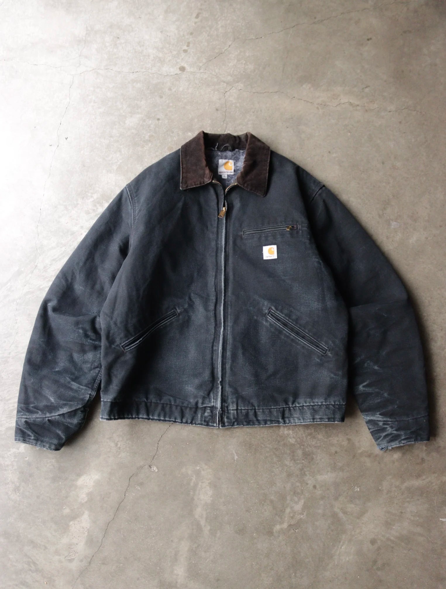 CARHARTT FADED DETROIT WORK JACKET