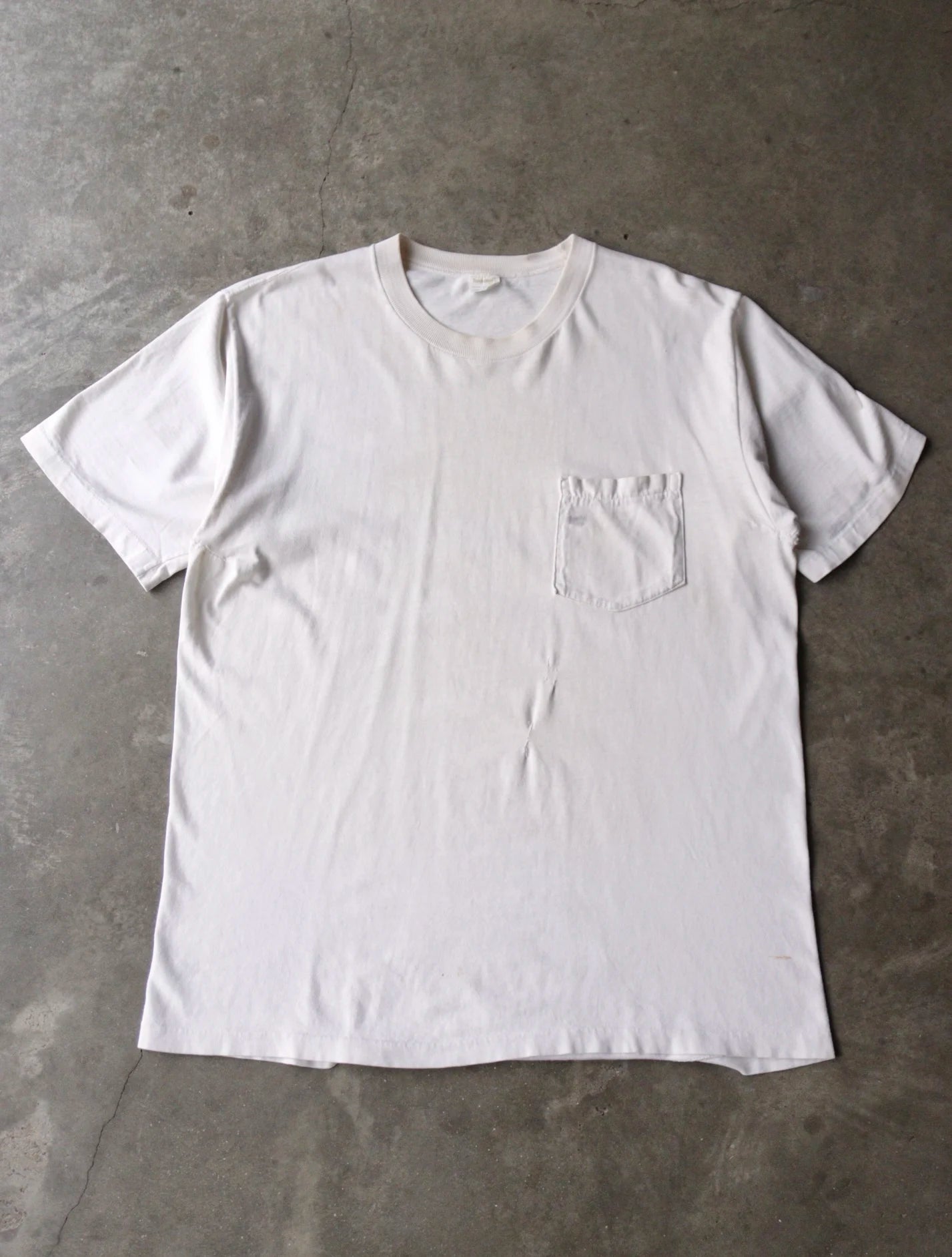 1990S BLANK POCKET TEE