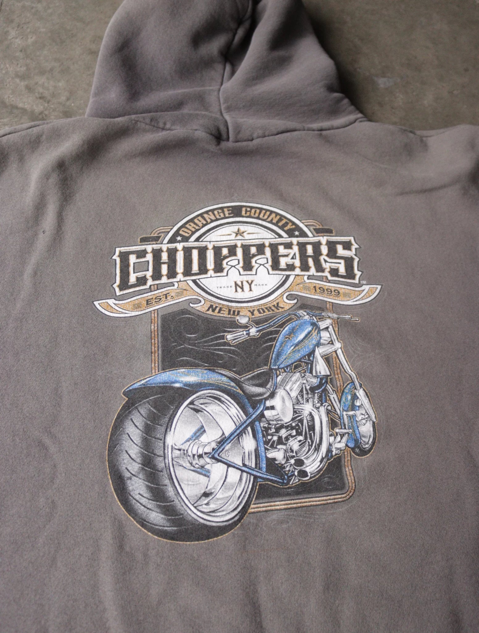 2000S OC CHOPPERS HOODED SWEATSHIRT