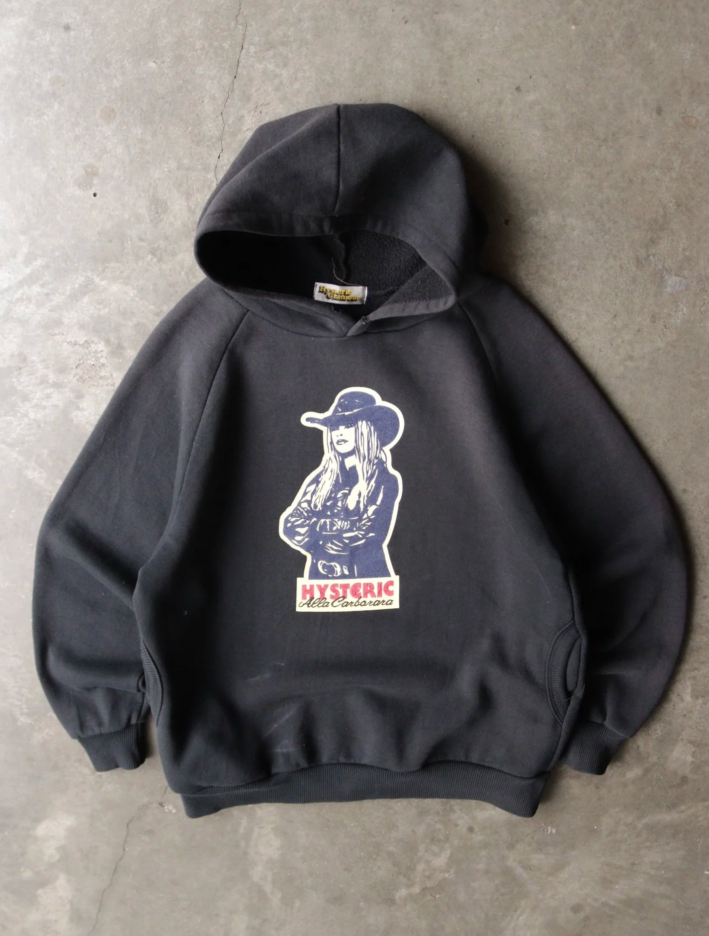 2000S HYSTERIC GLAMOUR HOODED SWEATHSIRT