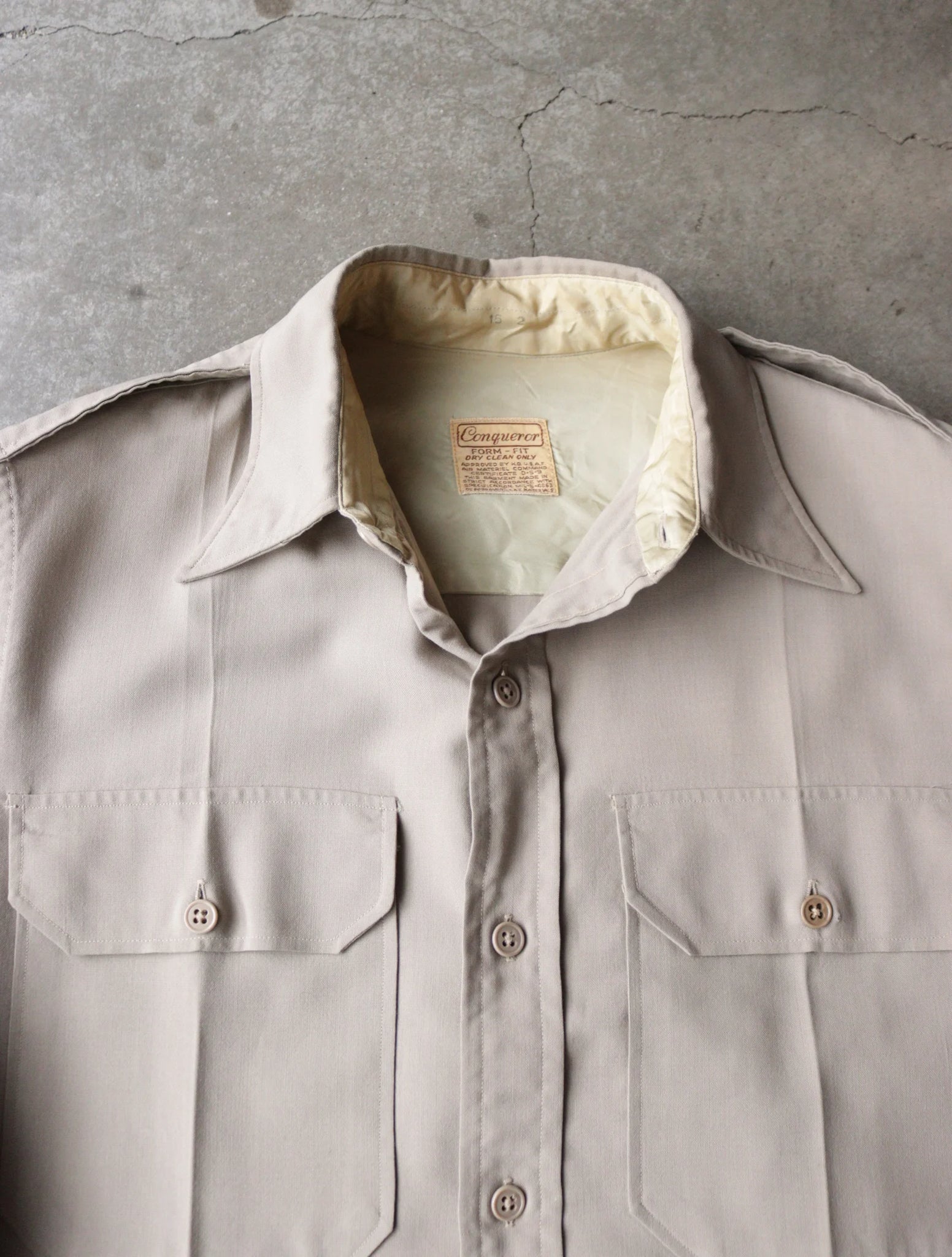 1950S BUTTON UP SHIRT