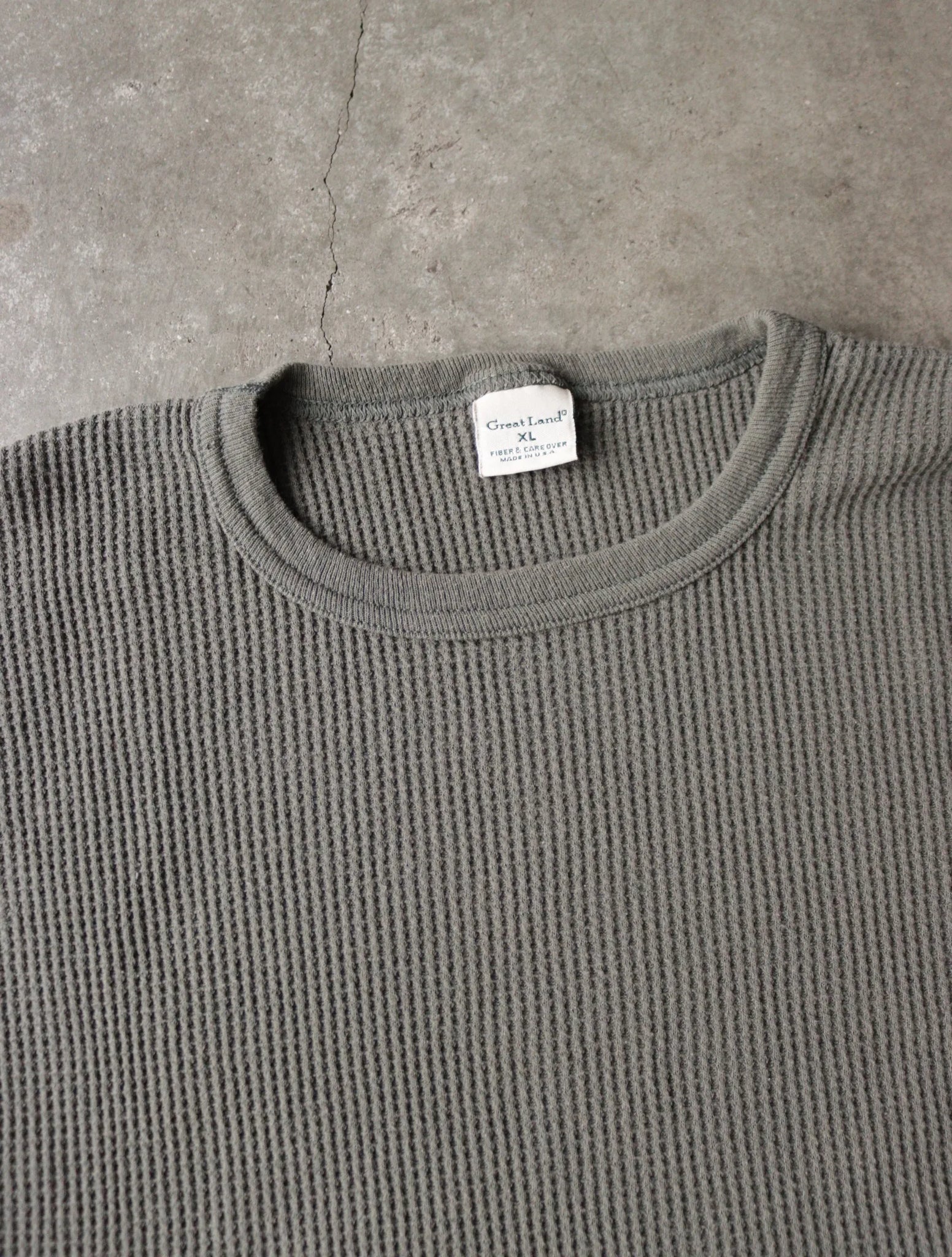 1990S FADED THERMAL L/S SHIRT