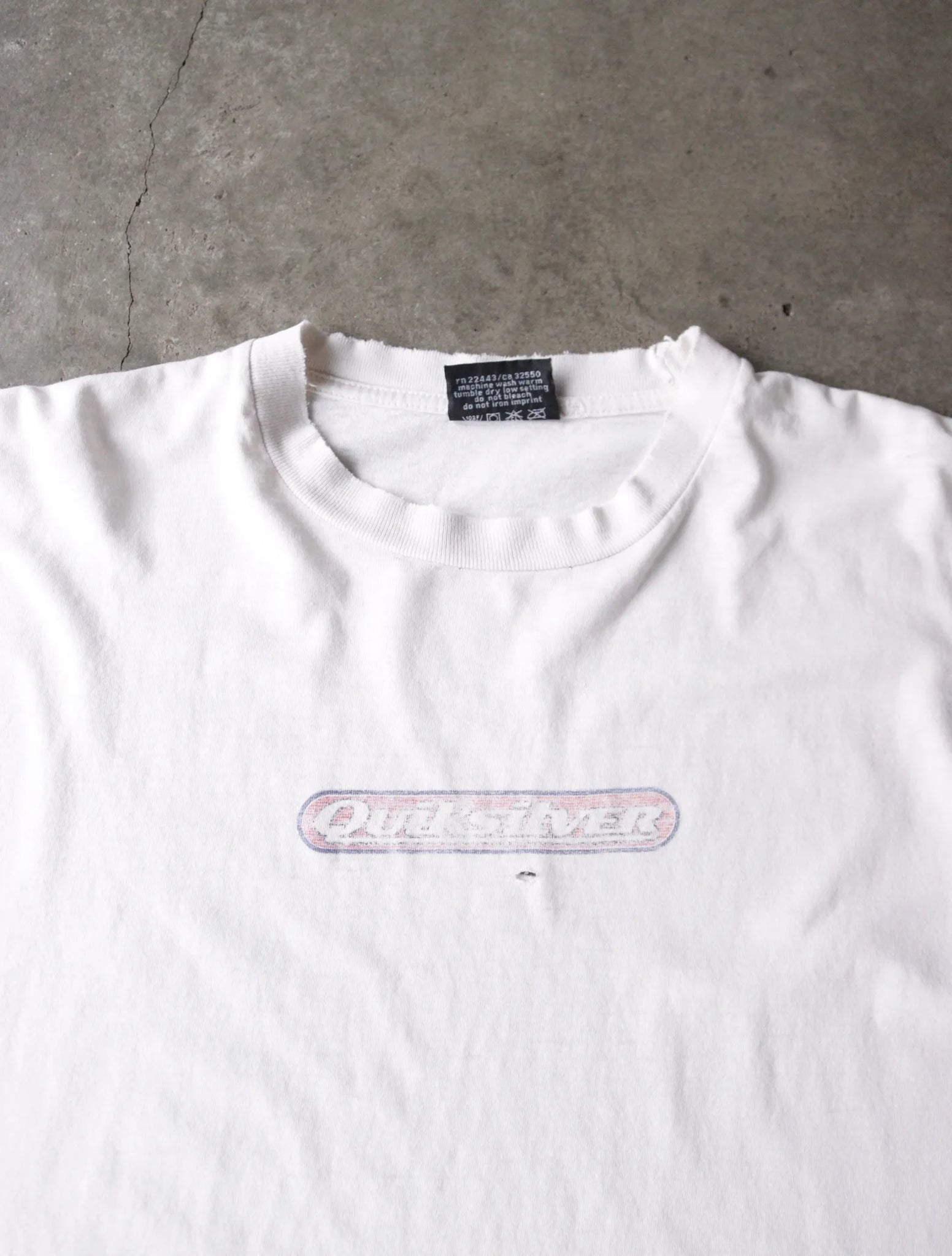 2000S SUNFADED QUICKSILVER L/S TEE