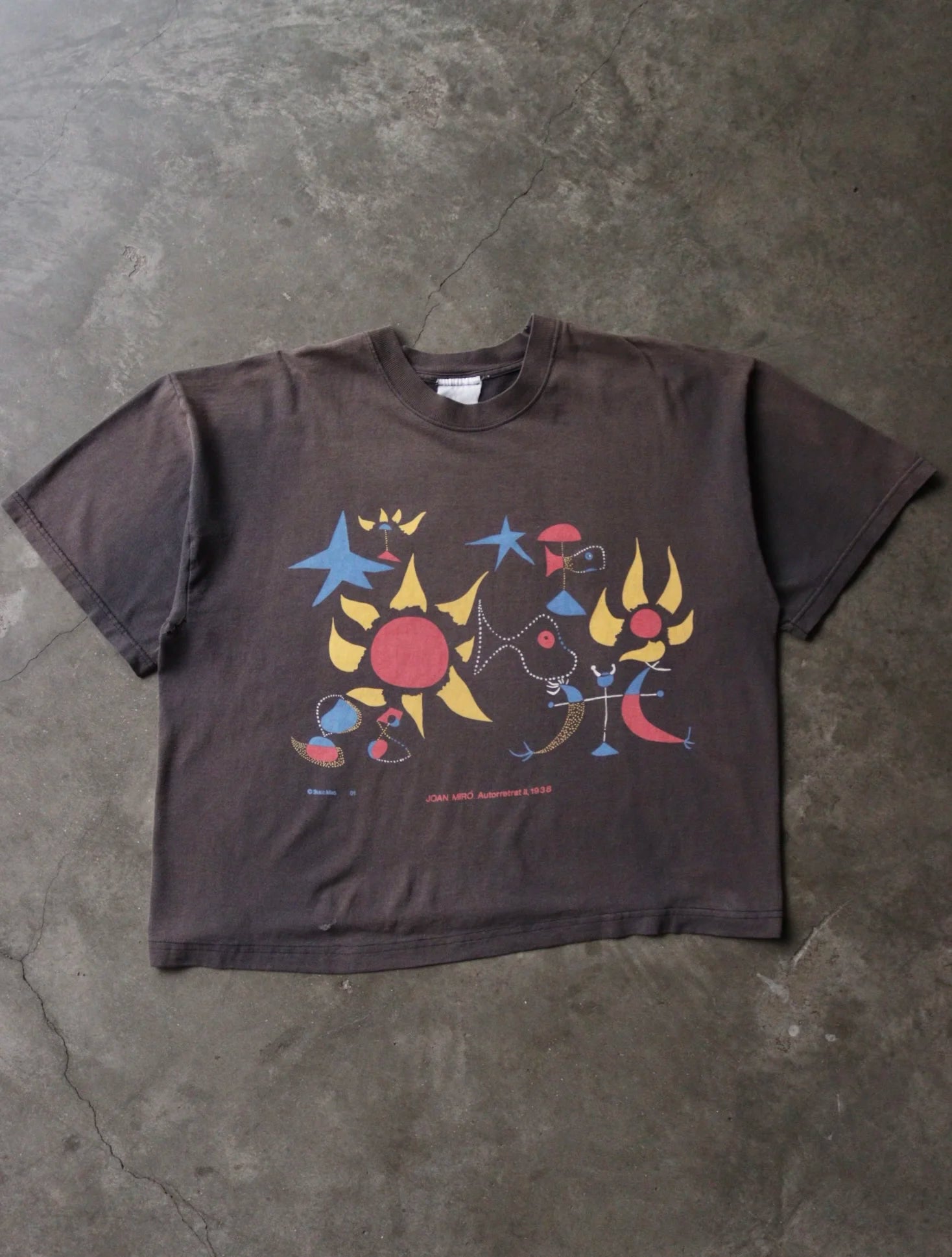 1990S SUN FADED JOHN MIRO TEE