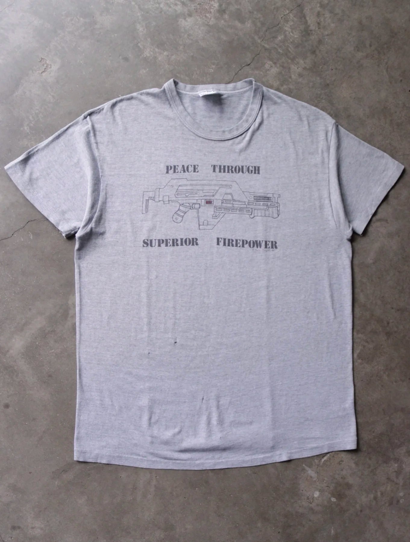2000S PEACE THROUGH SUPERIOR POWER TEE