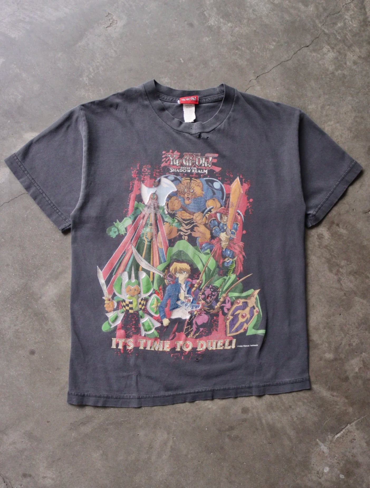 2000S SUN FADED YU-GI-OH! TEE