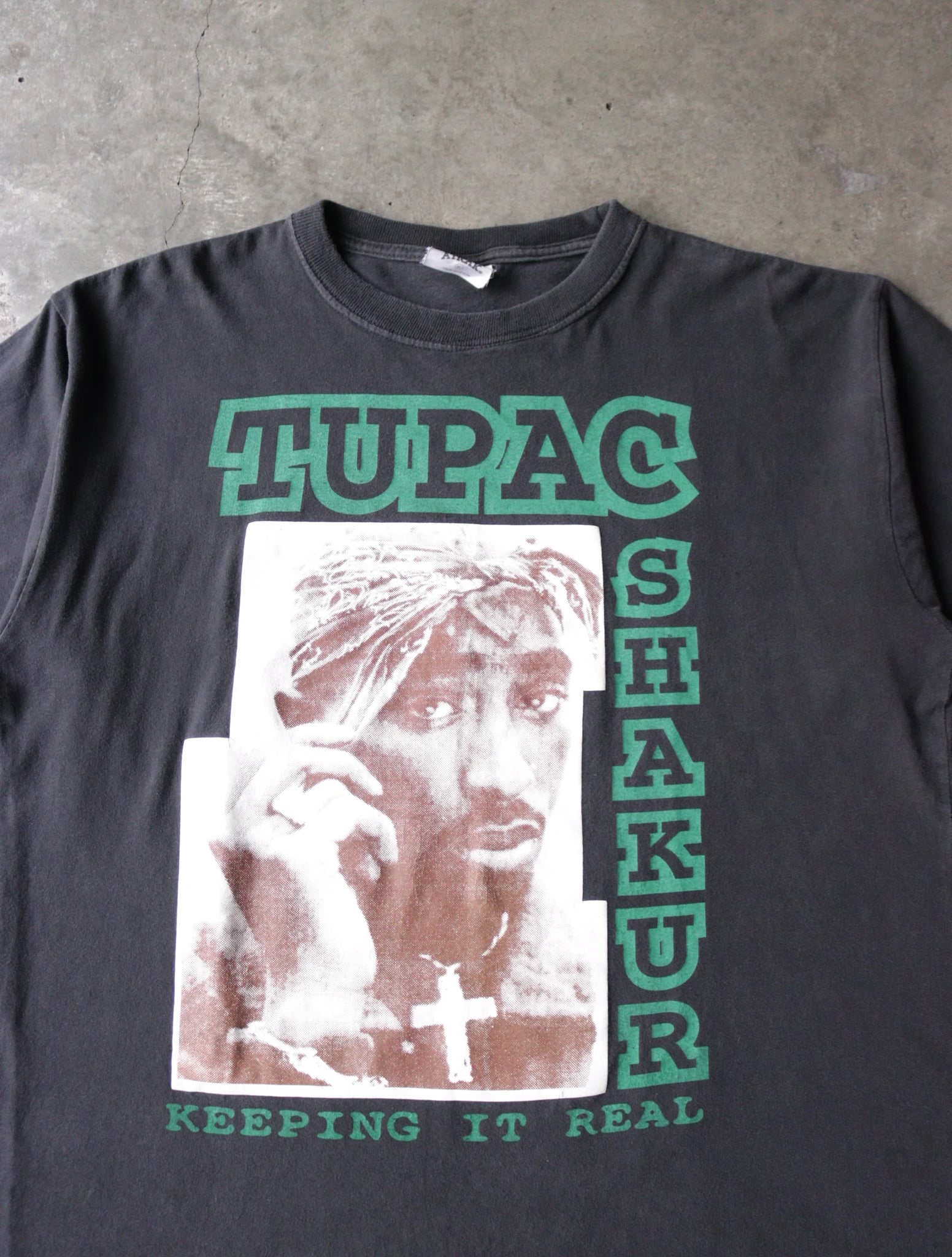 19990S TUPAC RAP TEE