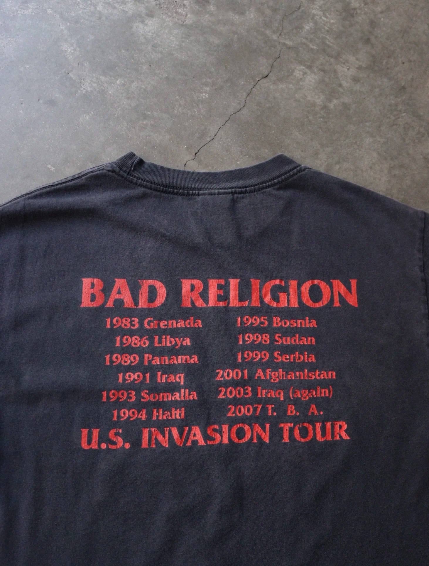 2000S FADED BAD RELIGION TEE