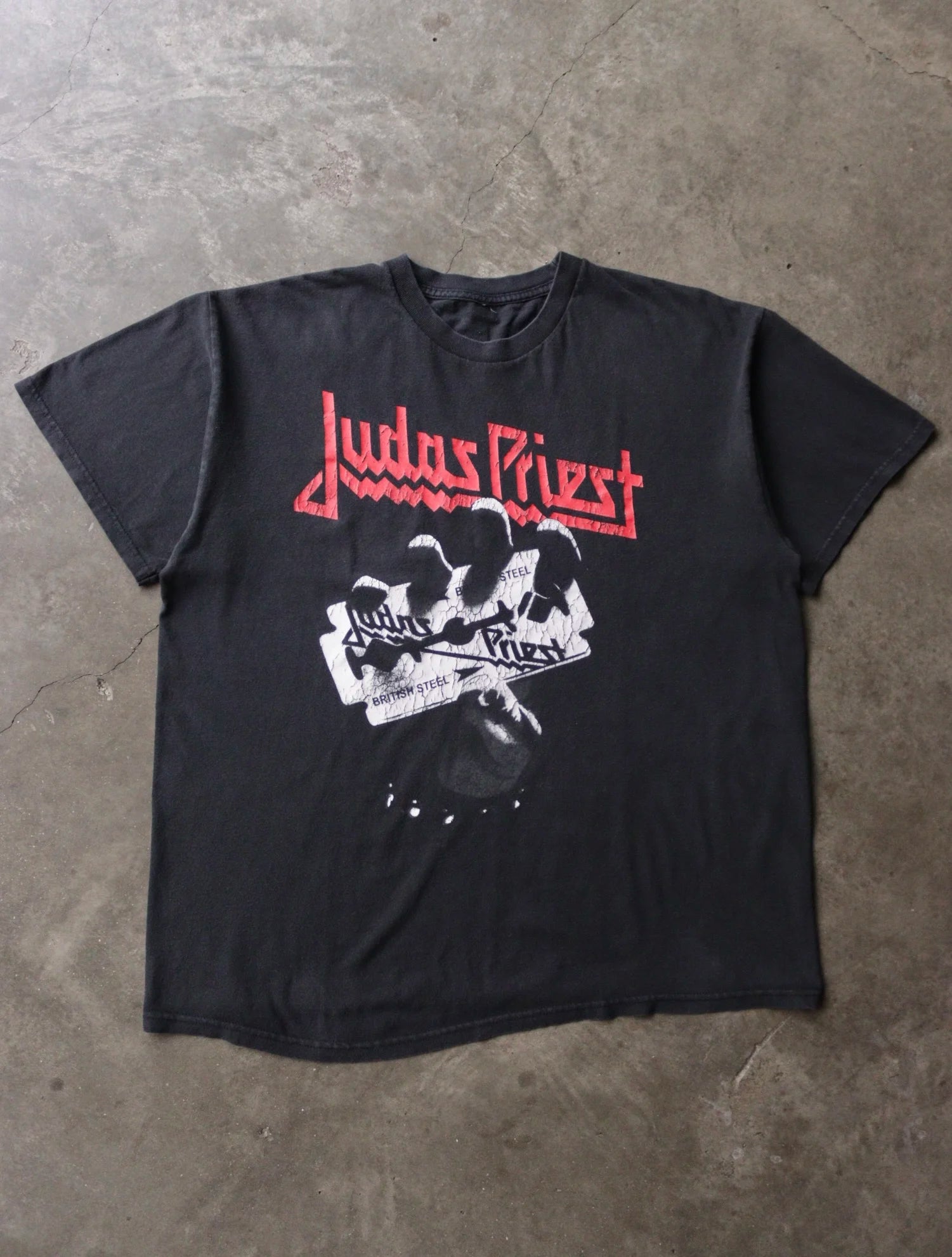 2000S FADED JUDAS PRIEST BAND TEE